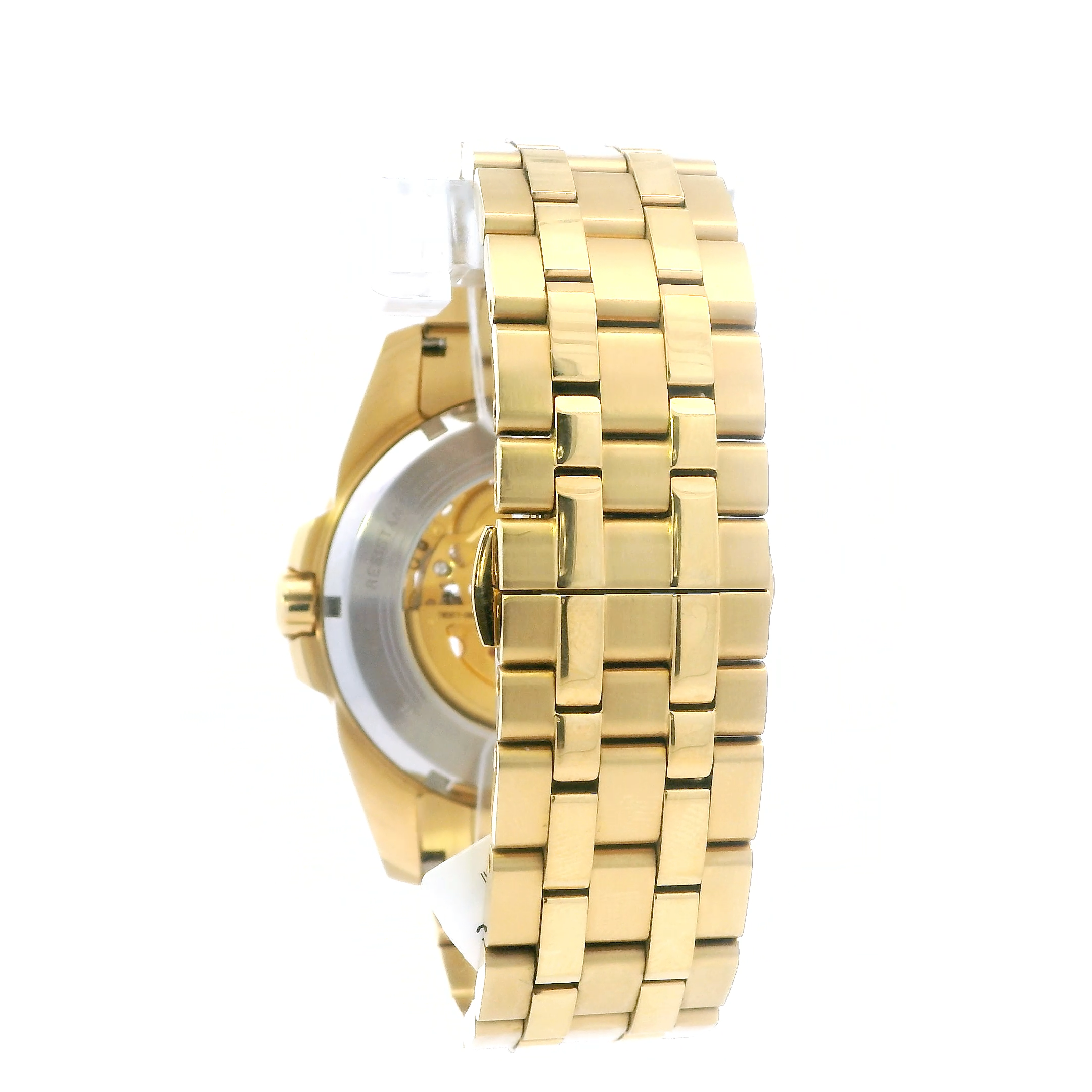Bulova Sutton Automatic Gold Mens Writswatch - 97A162