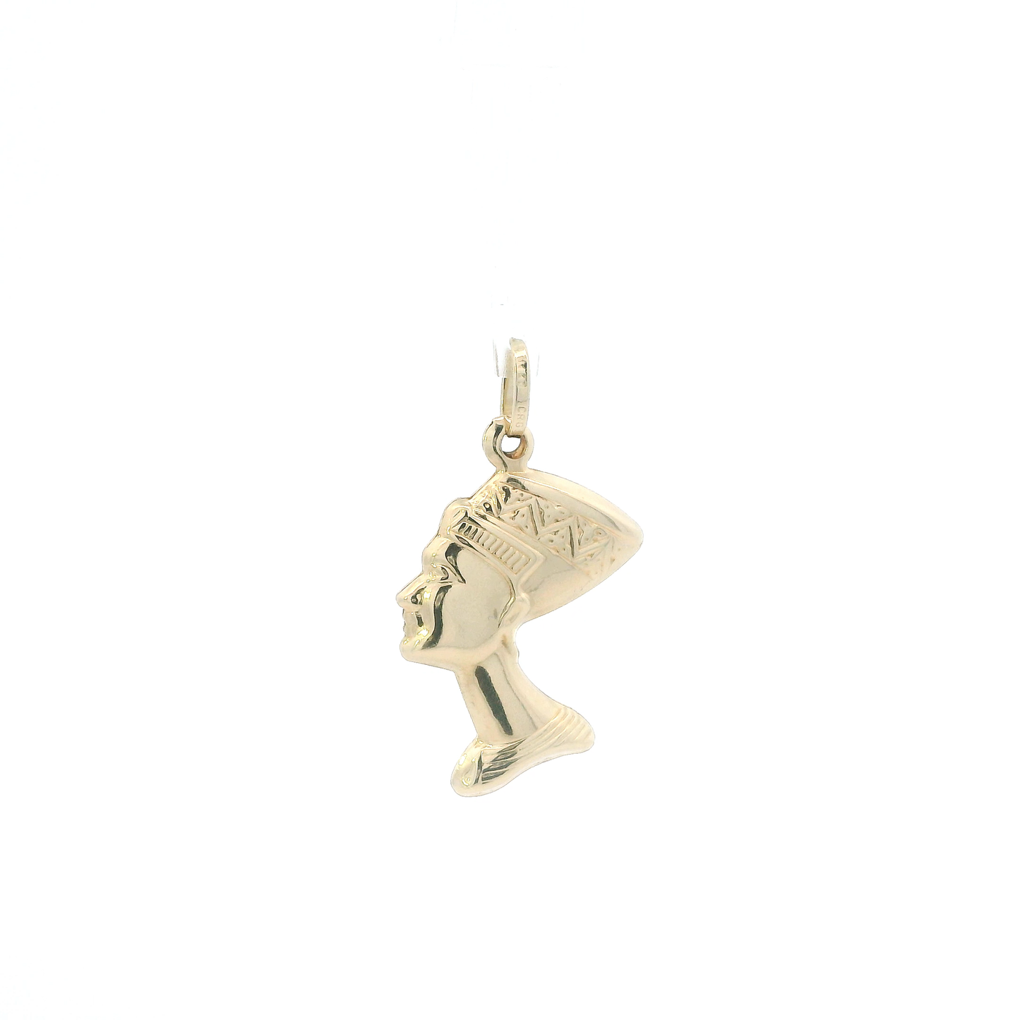 14K Yellow Gold Nefertiti Pendant