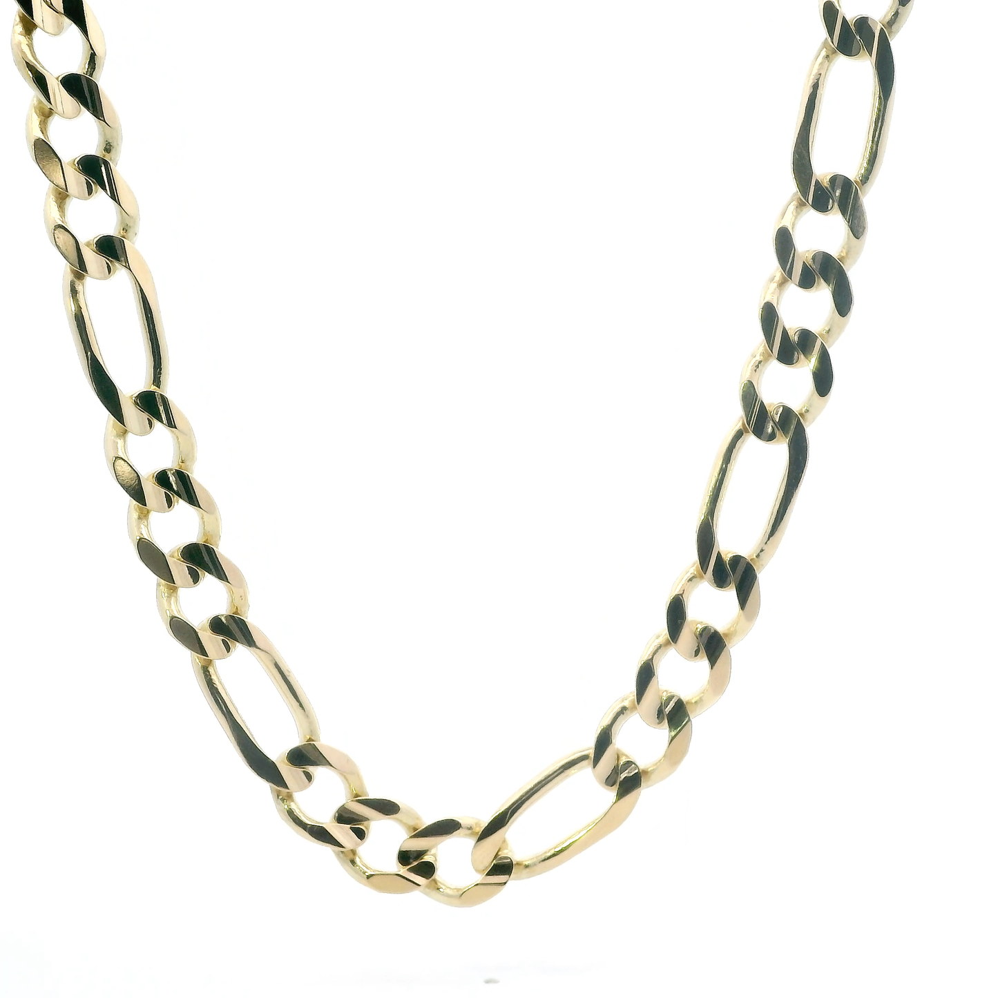 14K Yellow Gold 28" Figaro Chain