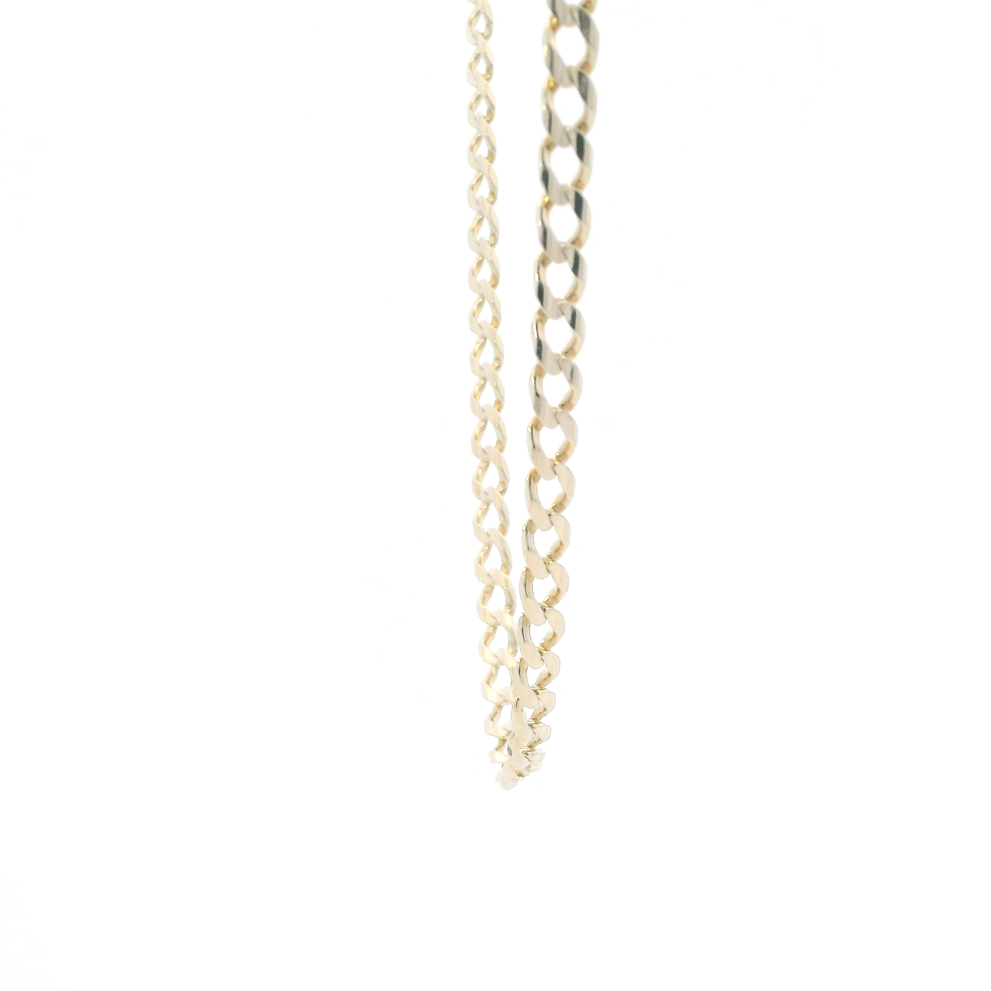 14K Yellow Gold 20" Curb Chain