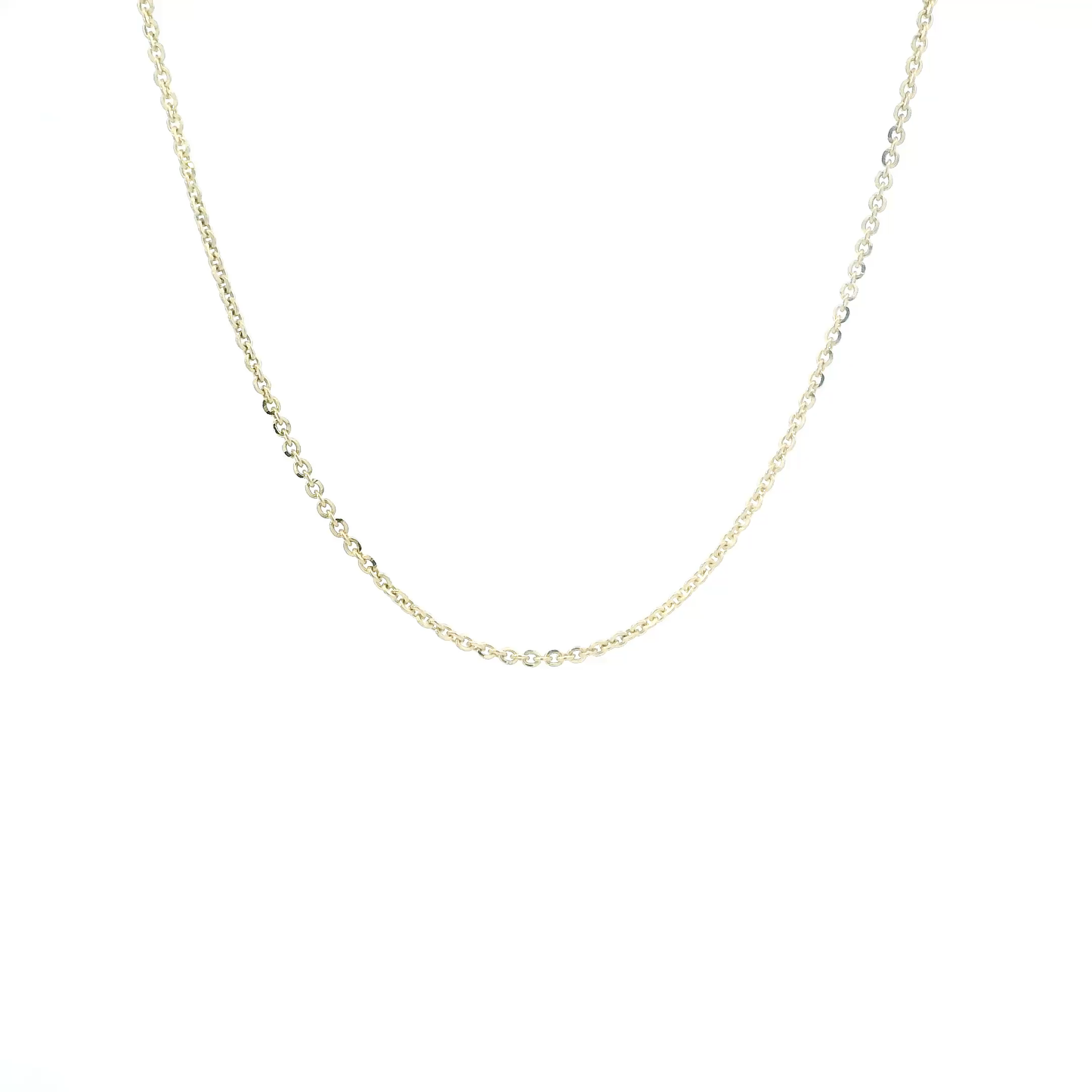 14K Yellow Gold 16" Cable Chain