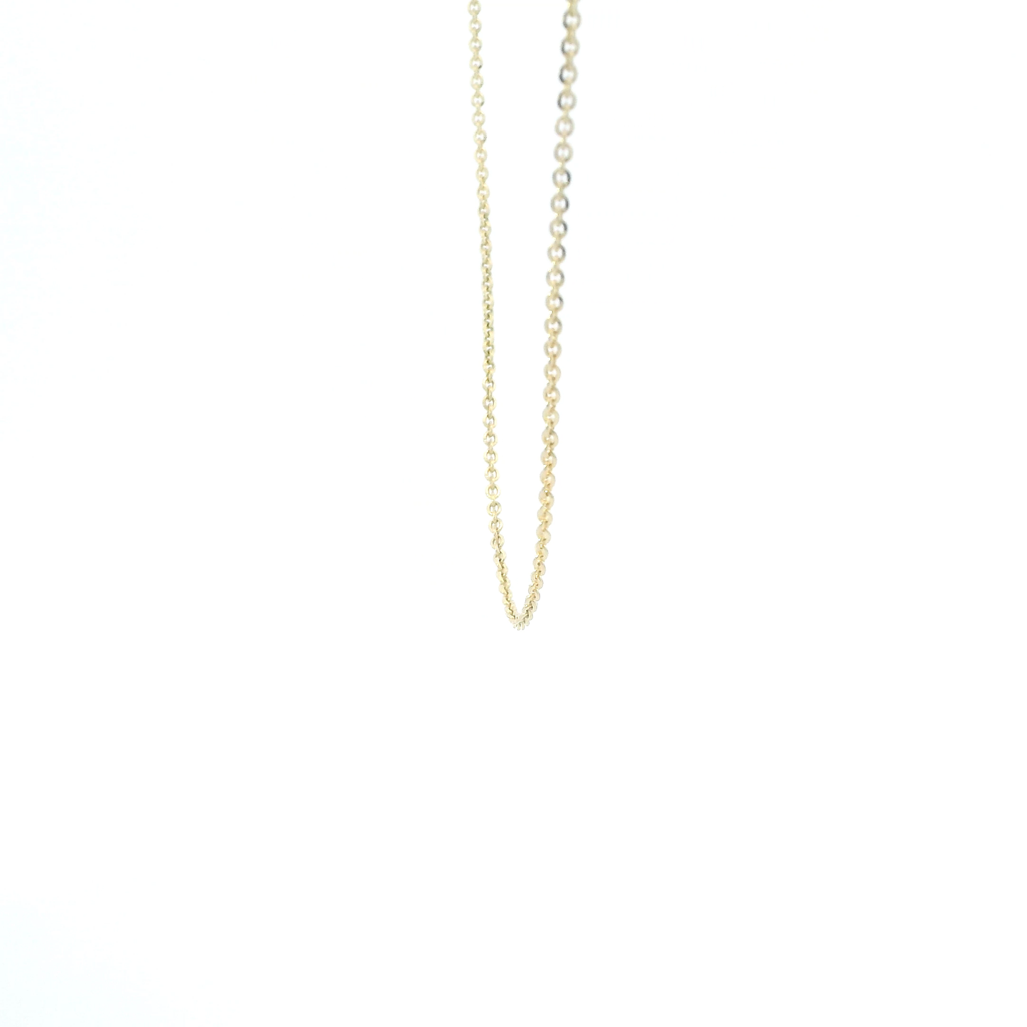 14K Yellow Gold 16" Cable Chain