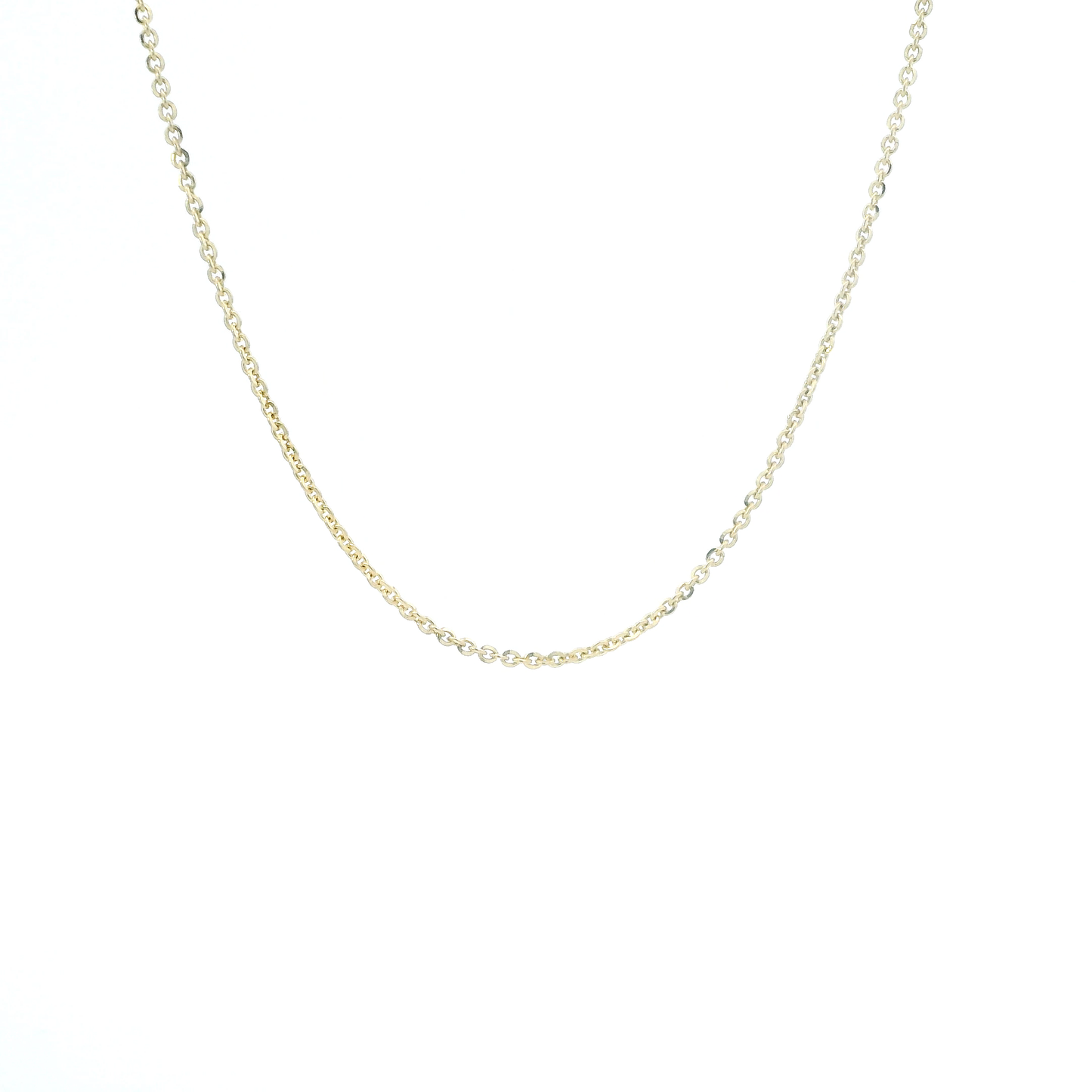 14K Yellow Gold 16" Cable Chain