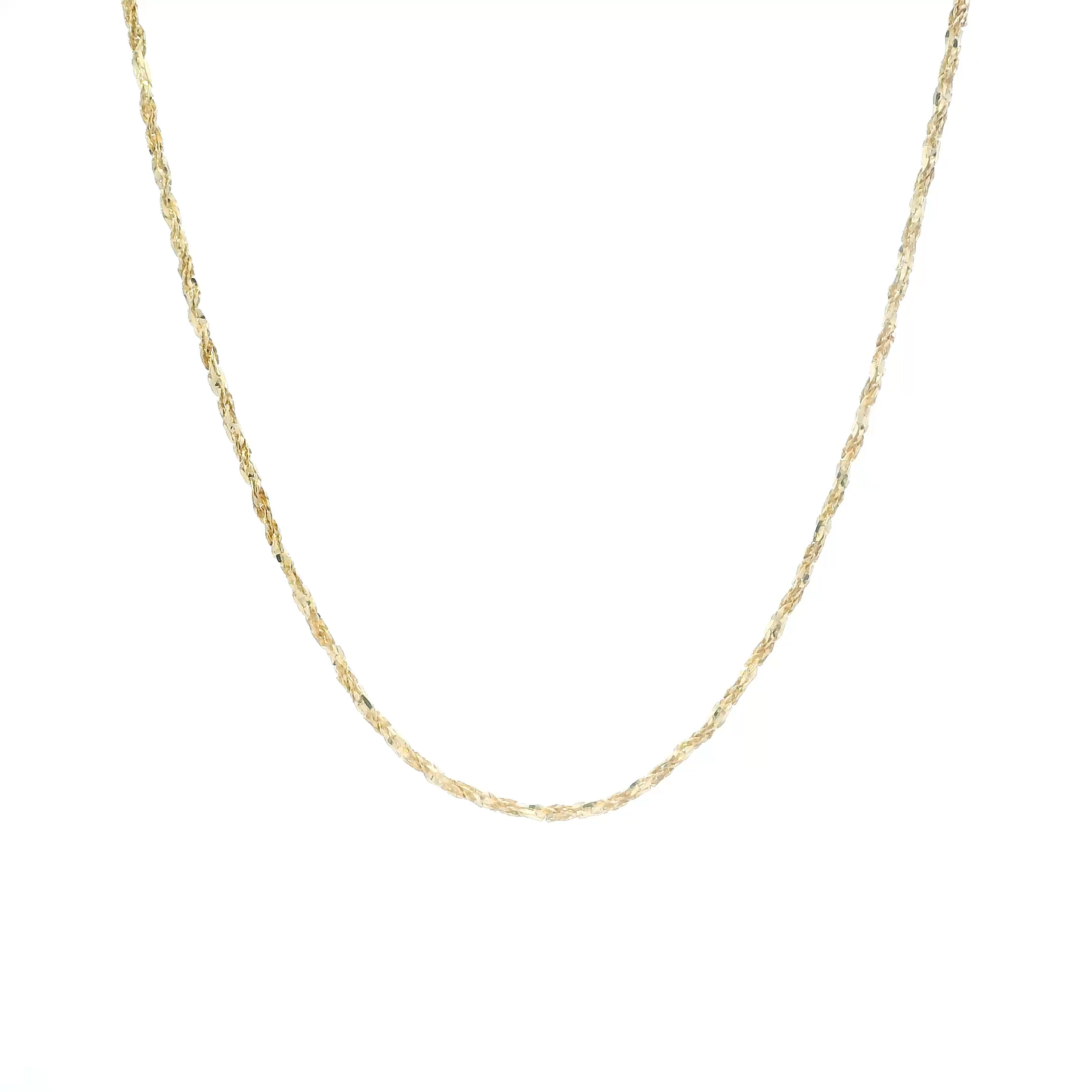 14K Yellow Gold 17.5" Rope Chain