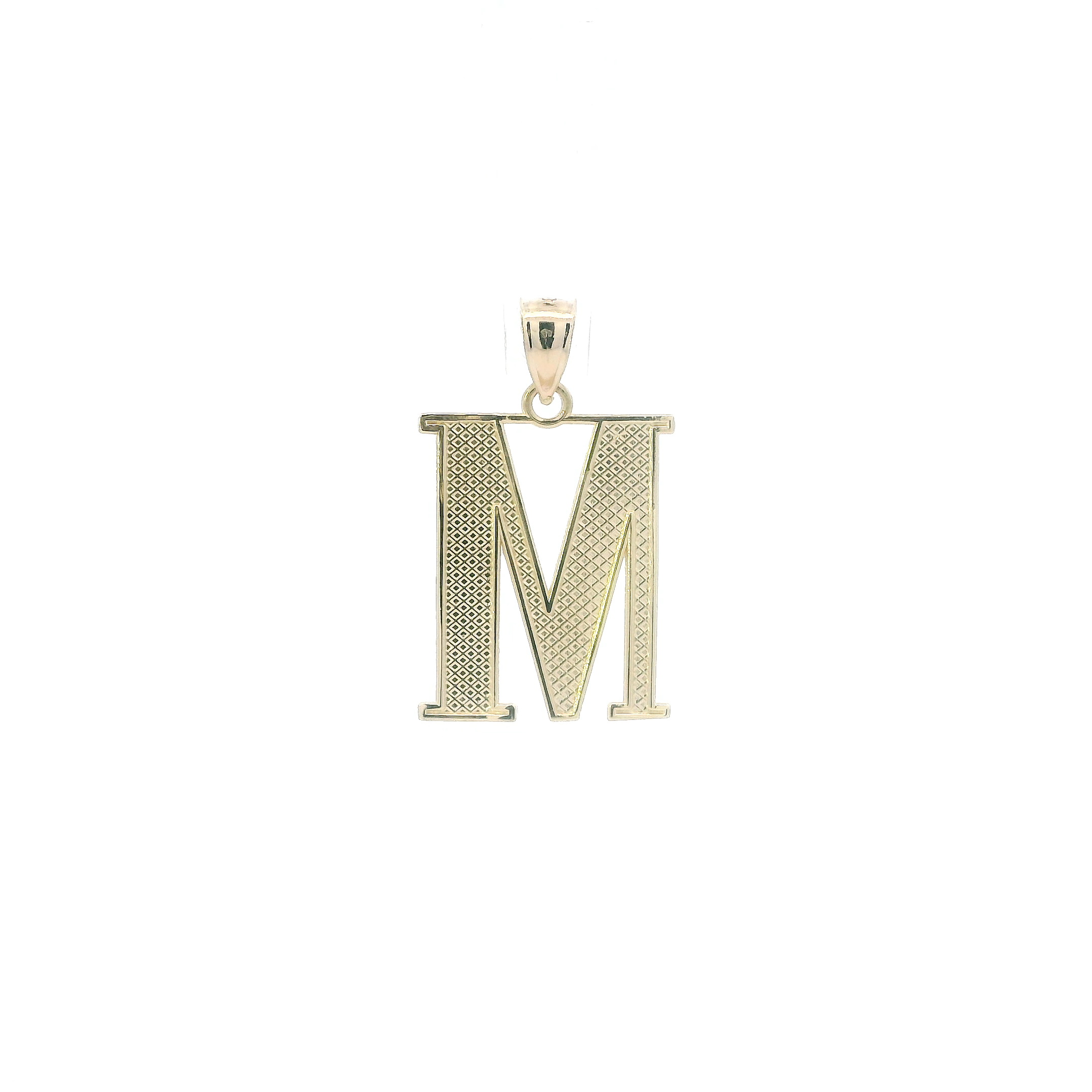 14K Yellow Gold Letter 
