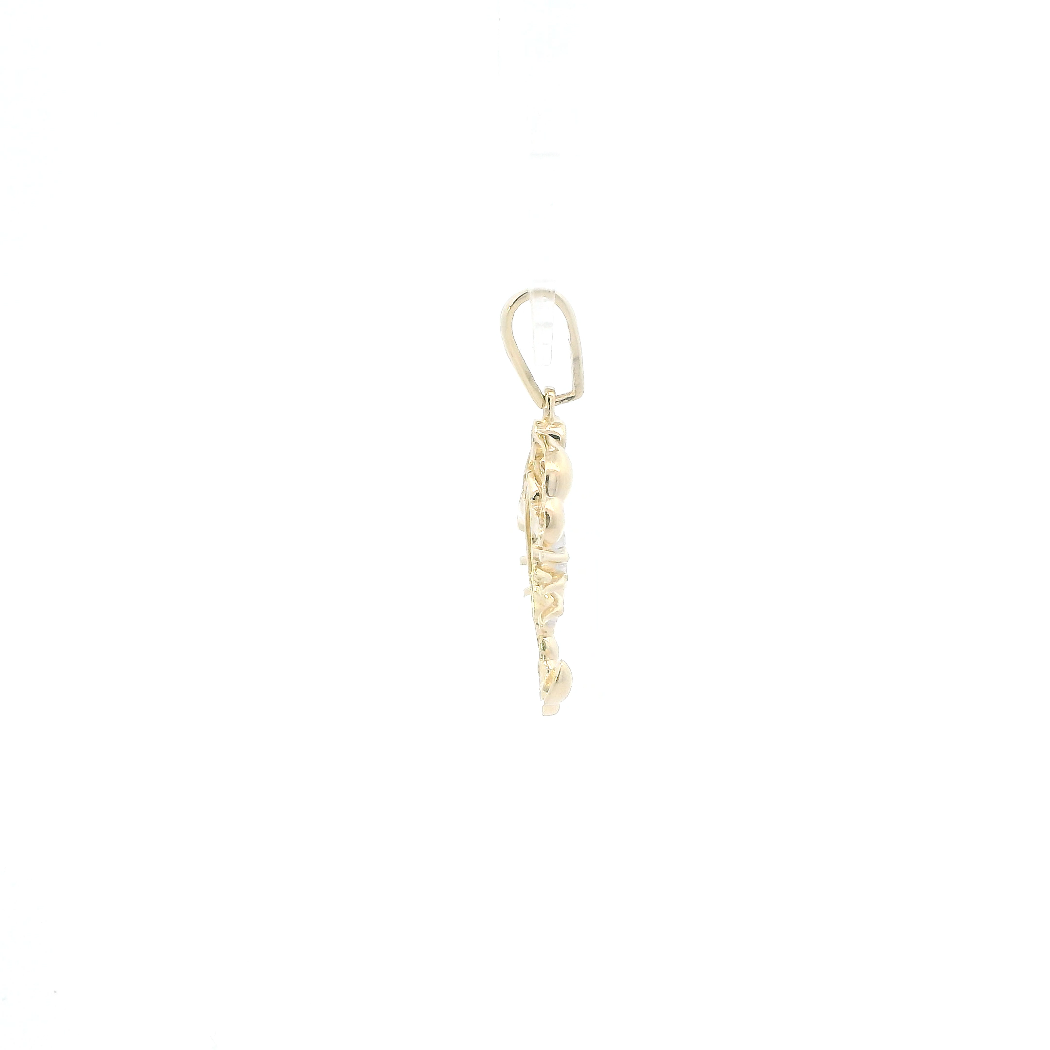 14K Yellow Gold Scorpion Pendant