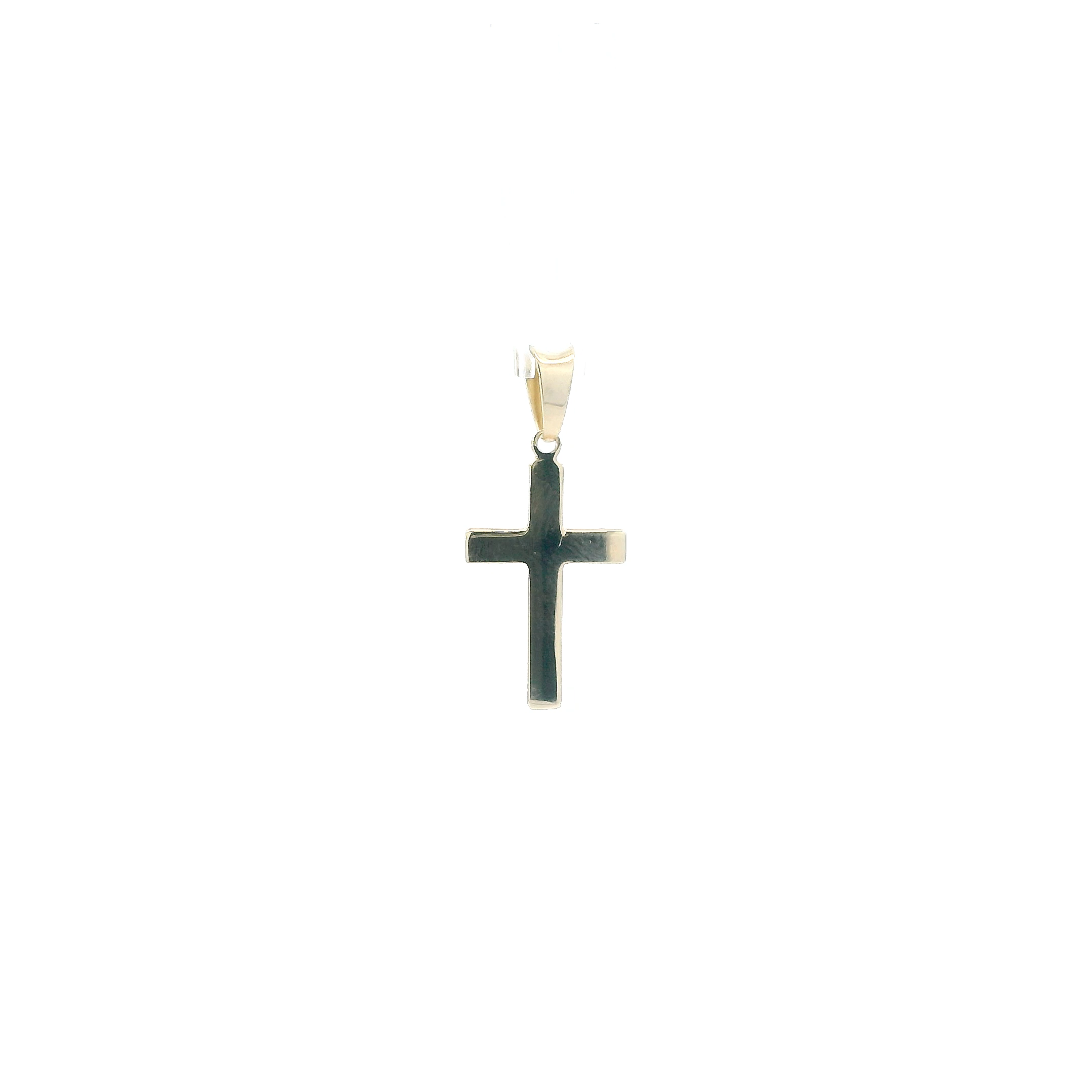 14K Yellow Gold Cross Pendant