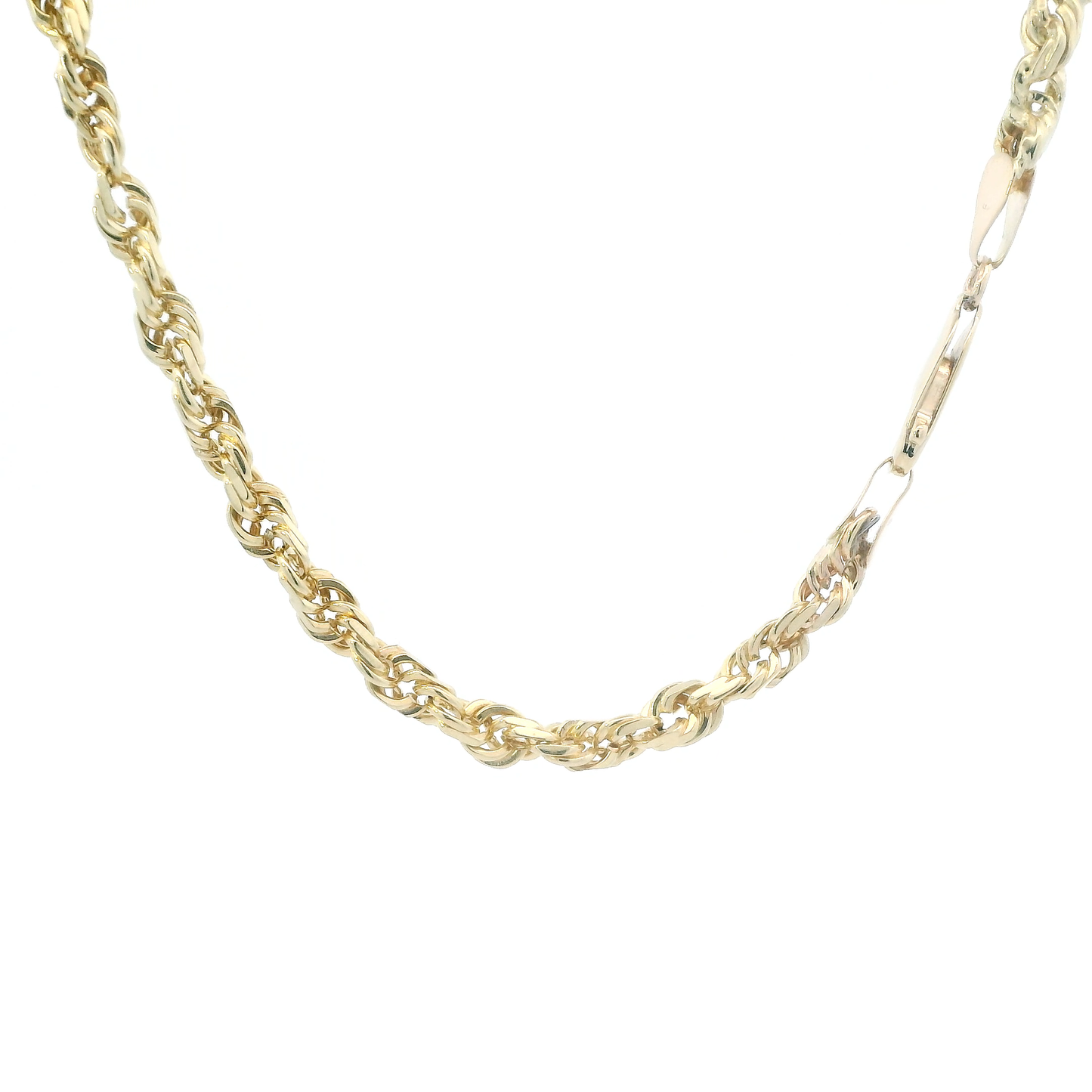 14K Yellow Gold 18" Rope Chain