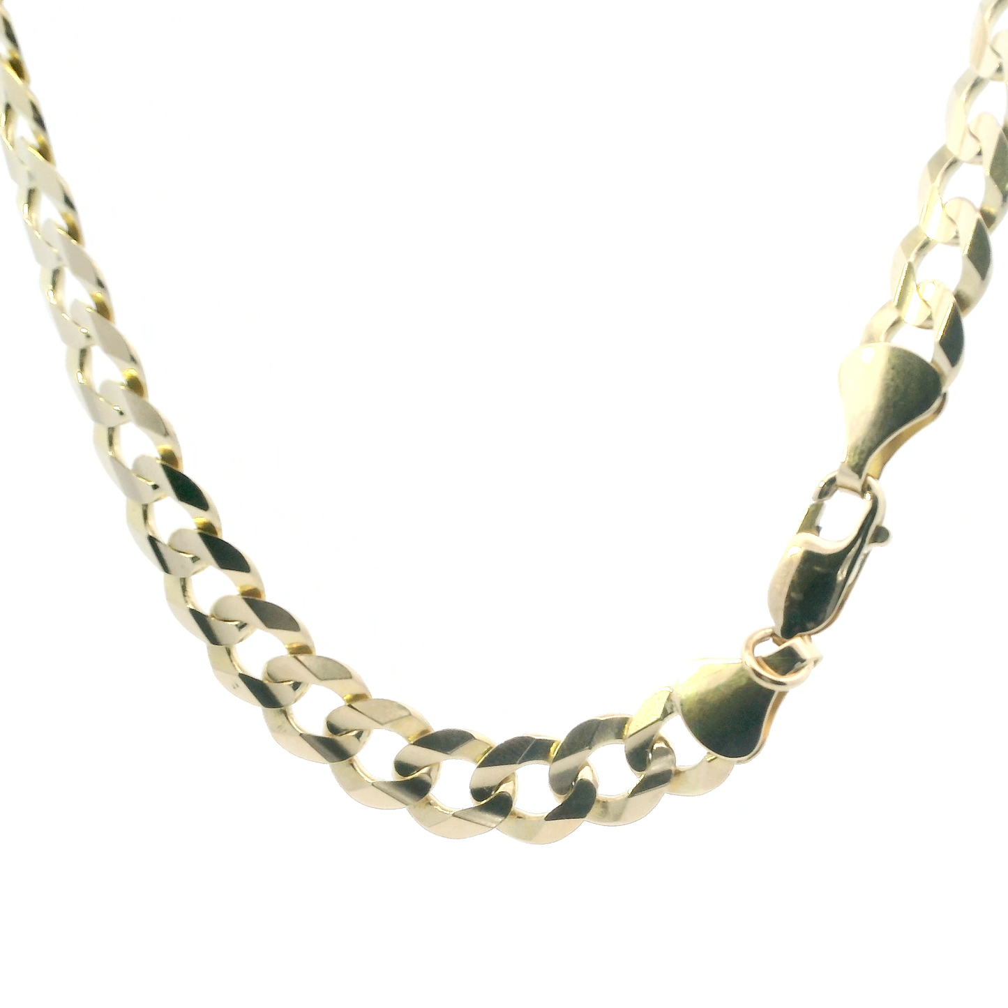 14K Yellow Gold 28.5" Curb Link Chain