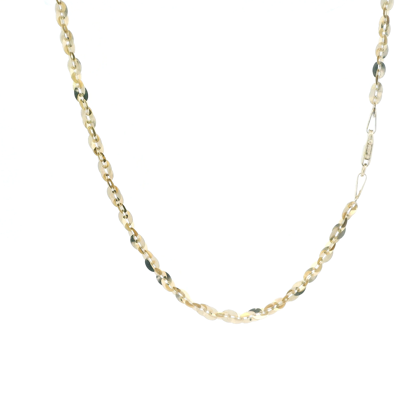 10K Yellow Gold 18" Fancy Chain