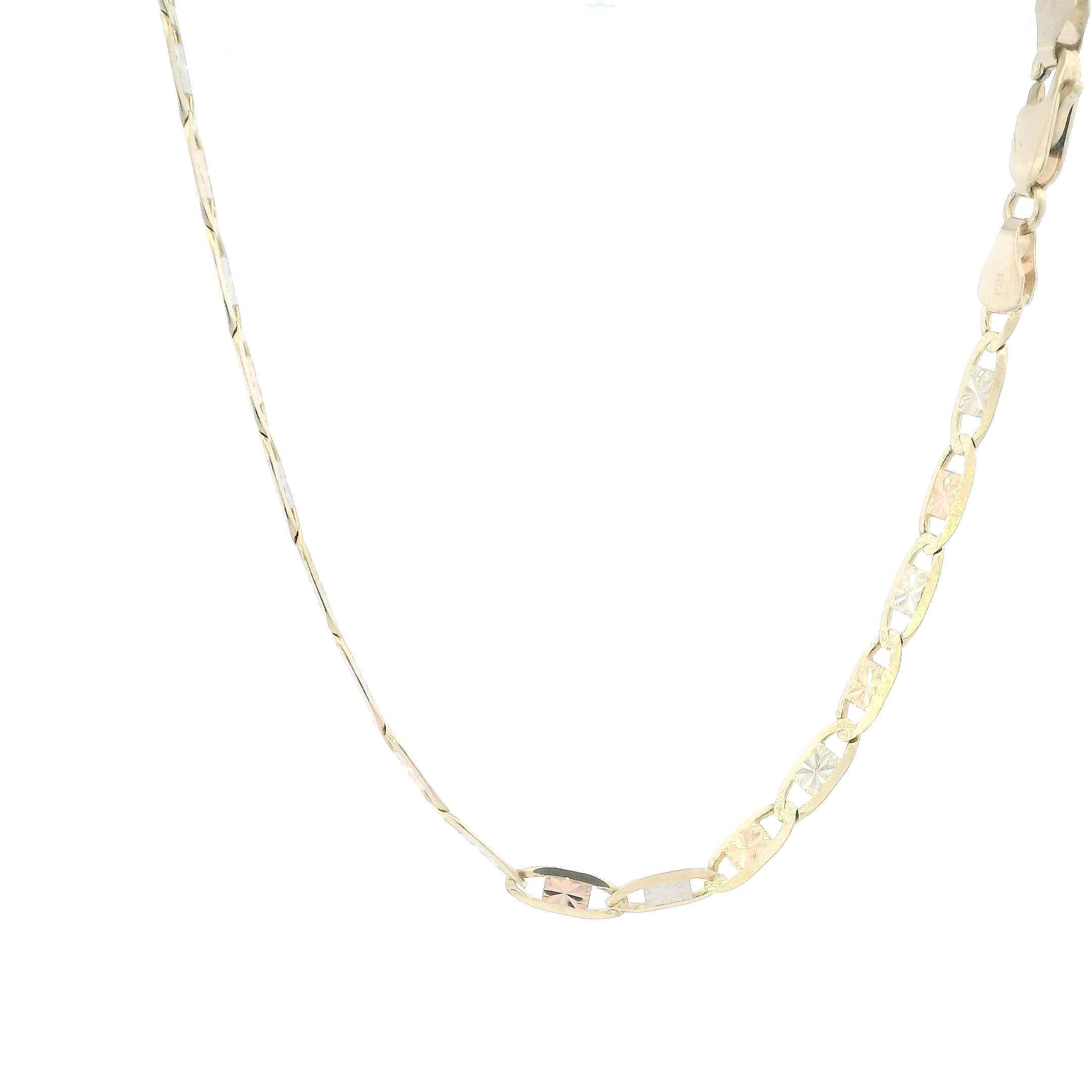 14K Tri Color Gold 23.5