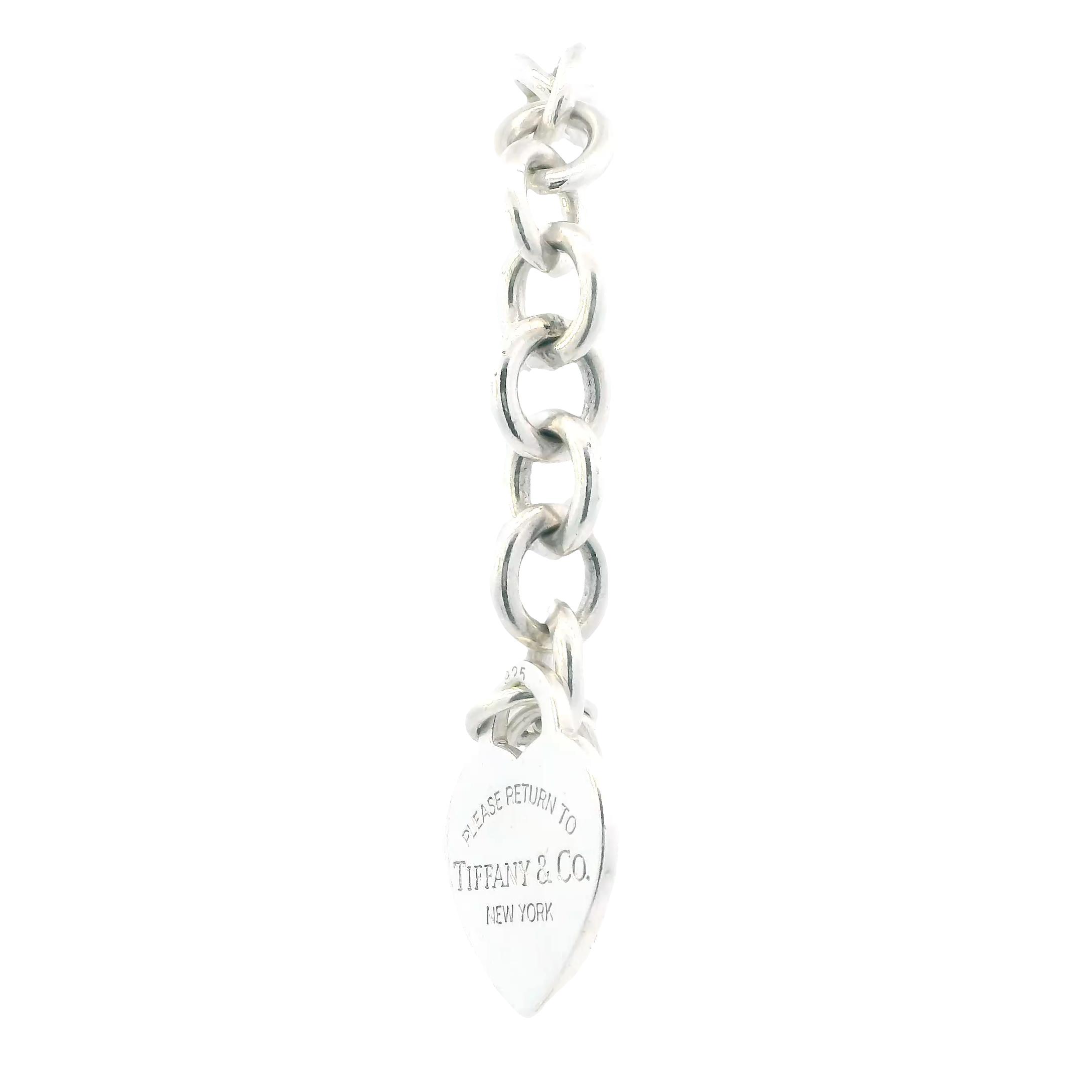 Tiffany & Co. Silver Heart Tag Bracelet