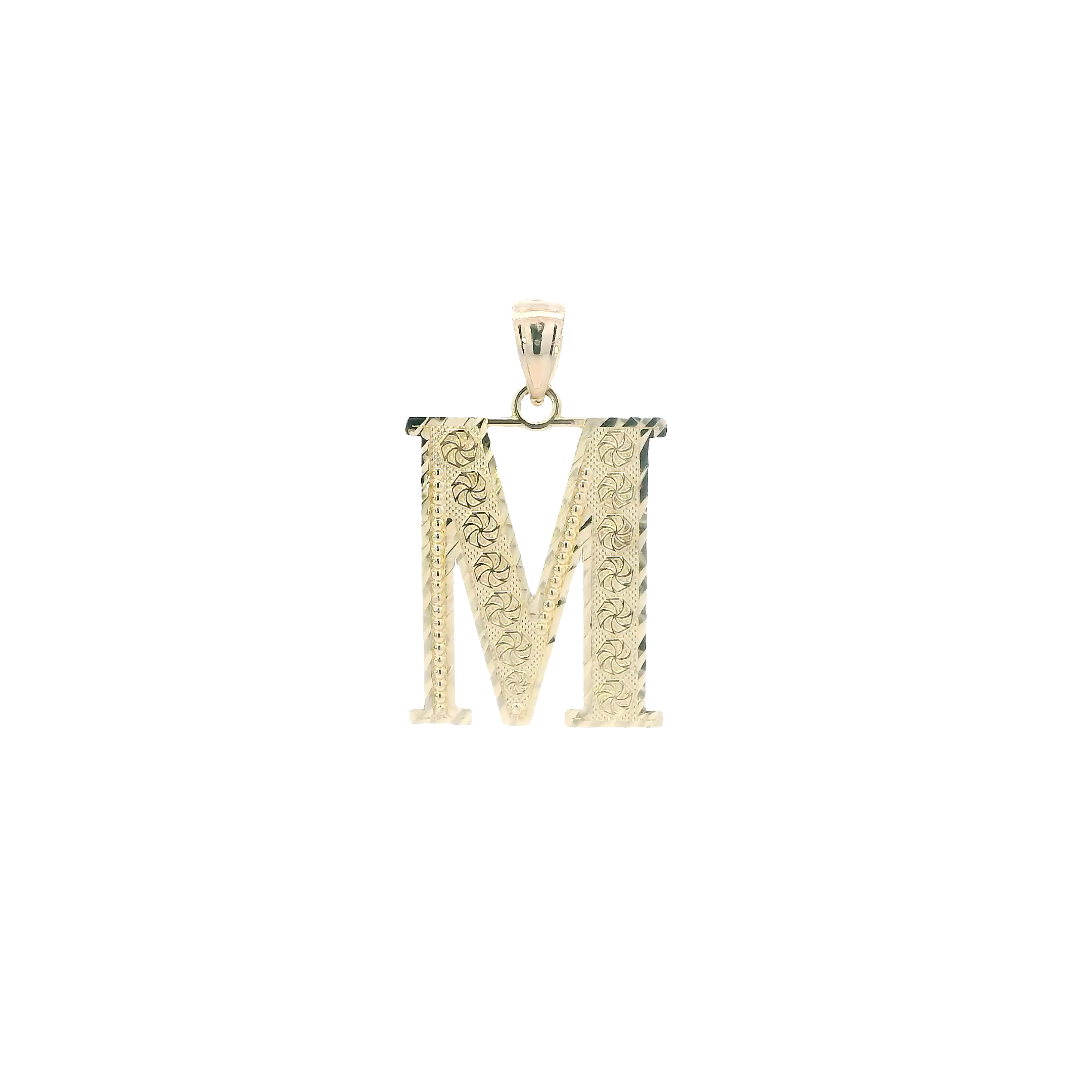 14K Yellow Gold Letter 