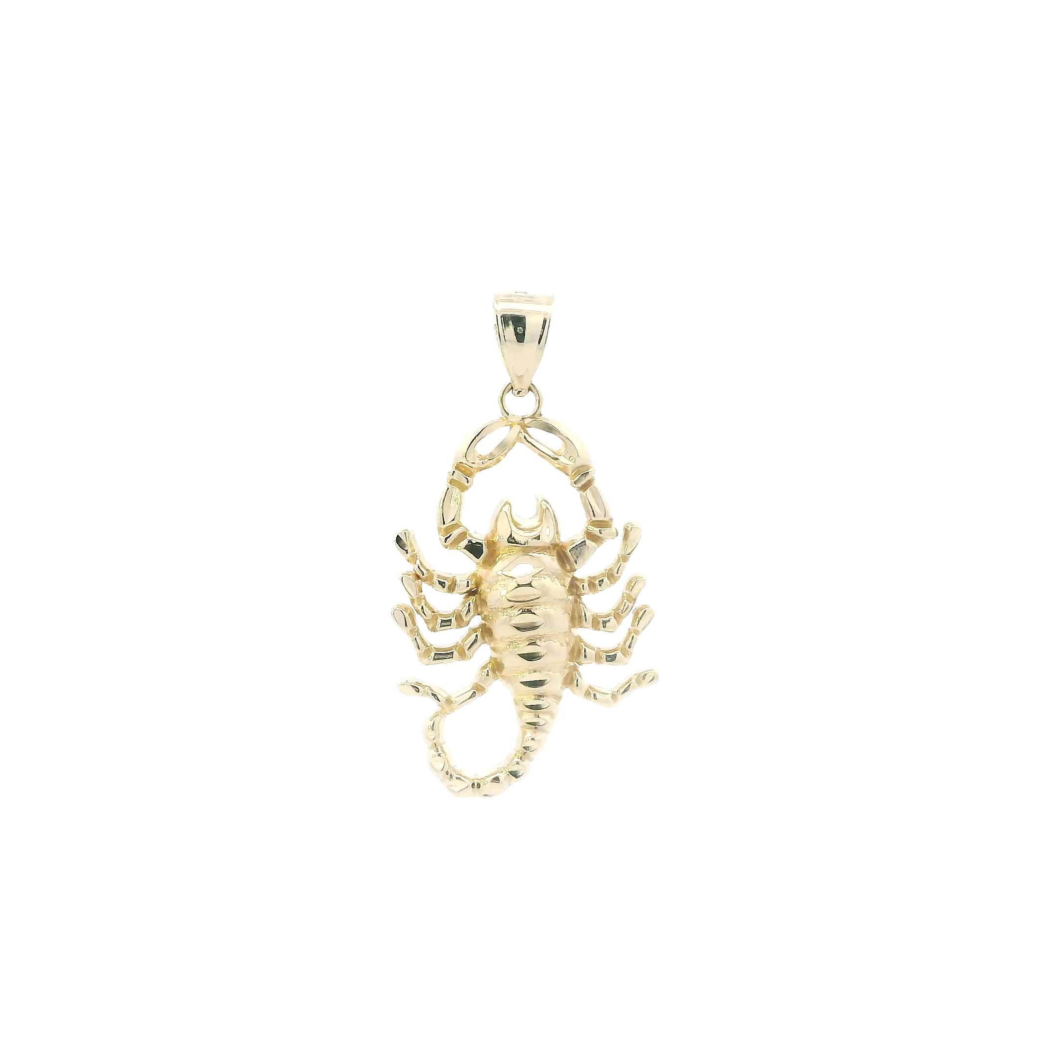 10K Yellow Gold Scorpio Pendant