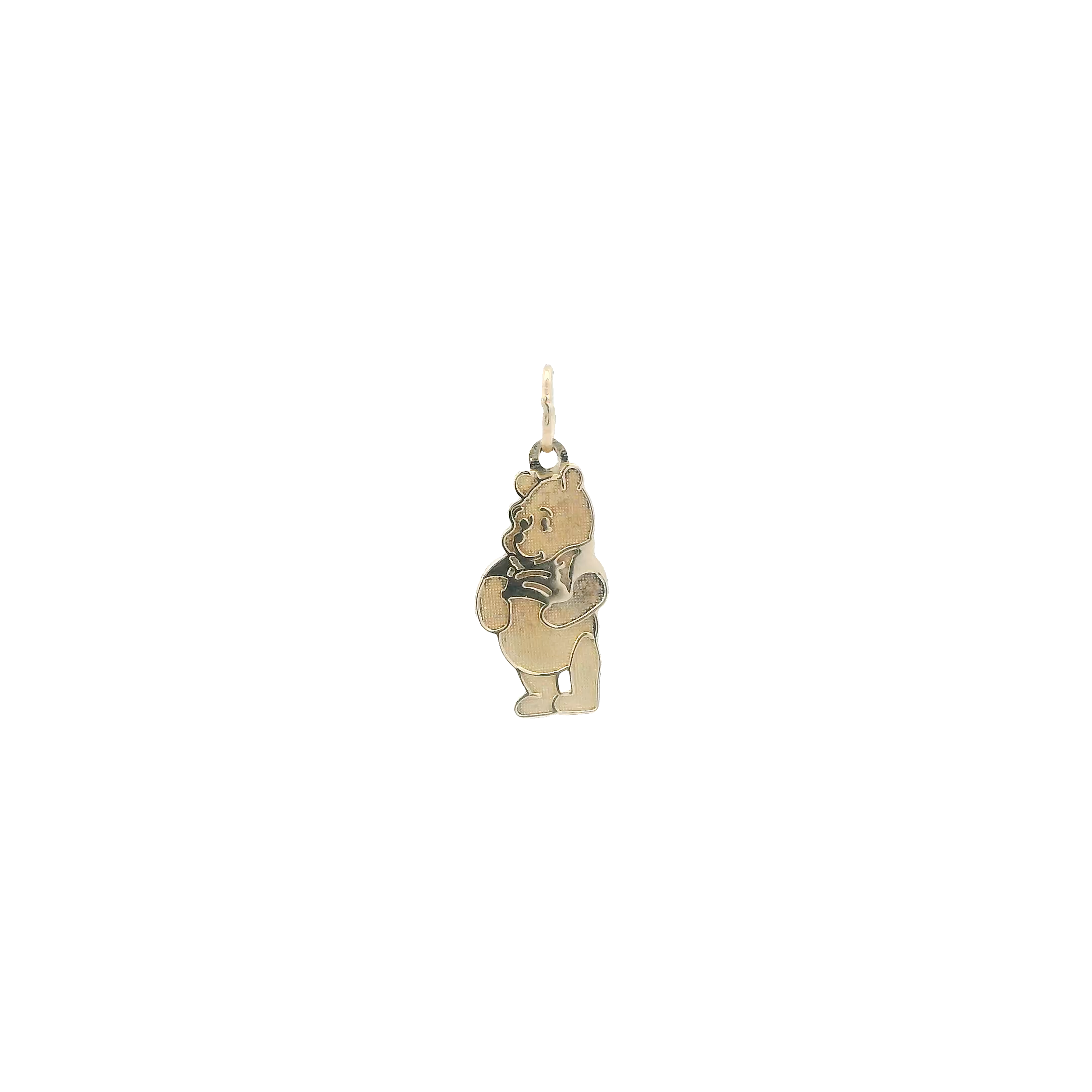 14K Yellow Gold Winnie The Pooh Pendant
