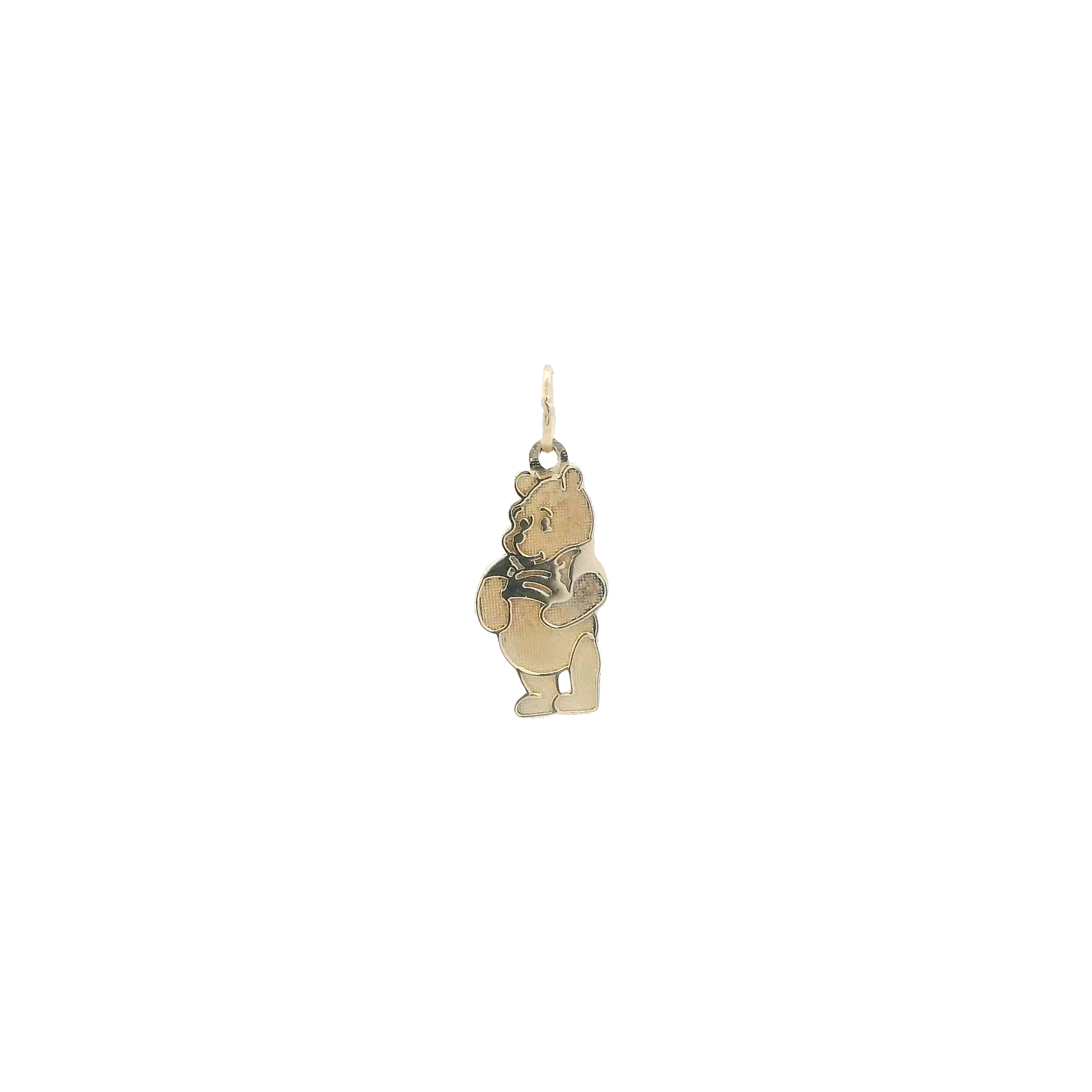 14K Yellow Gold Winnie The Pooh Pendant