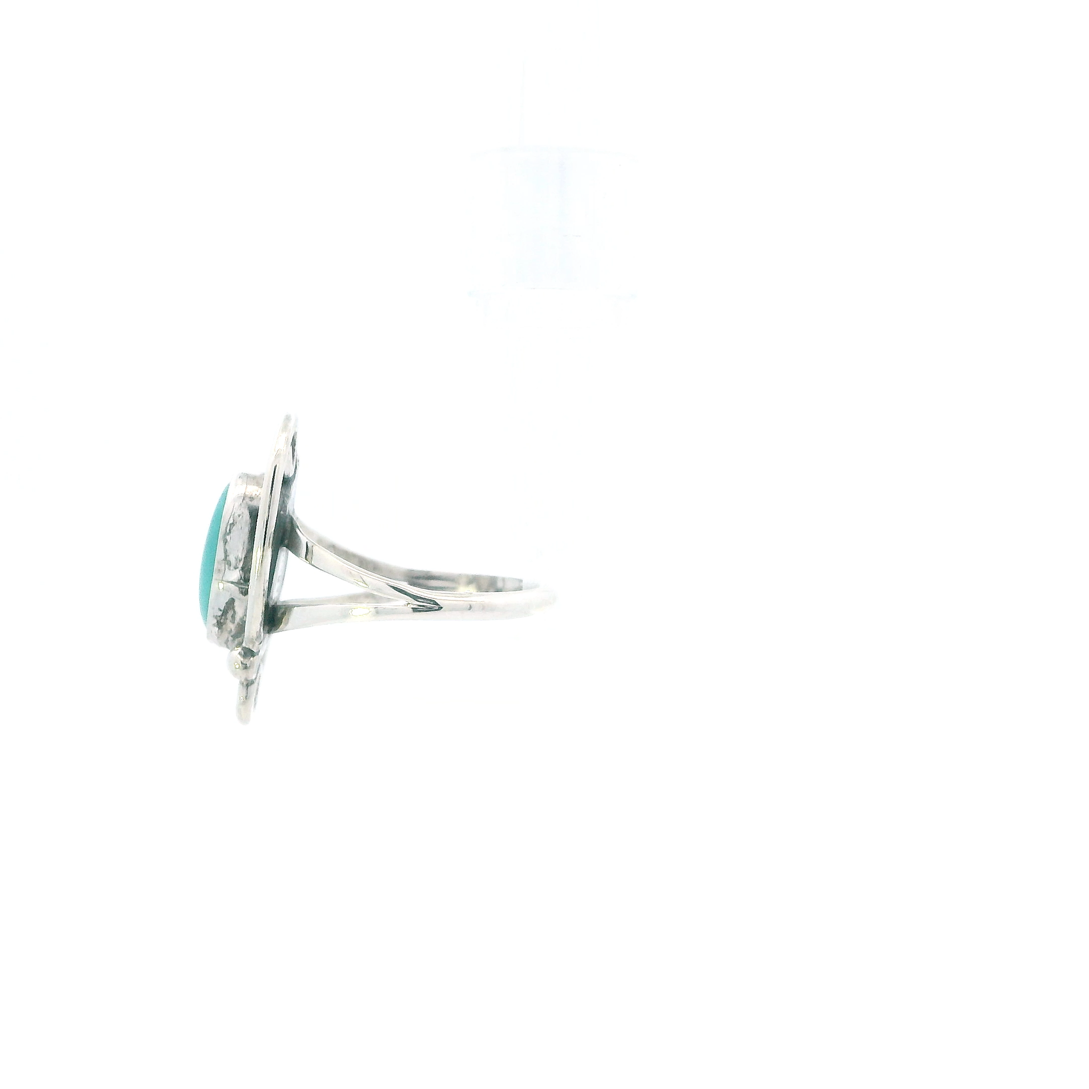Sterling Silver Native American Turquoise Ring