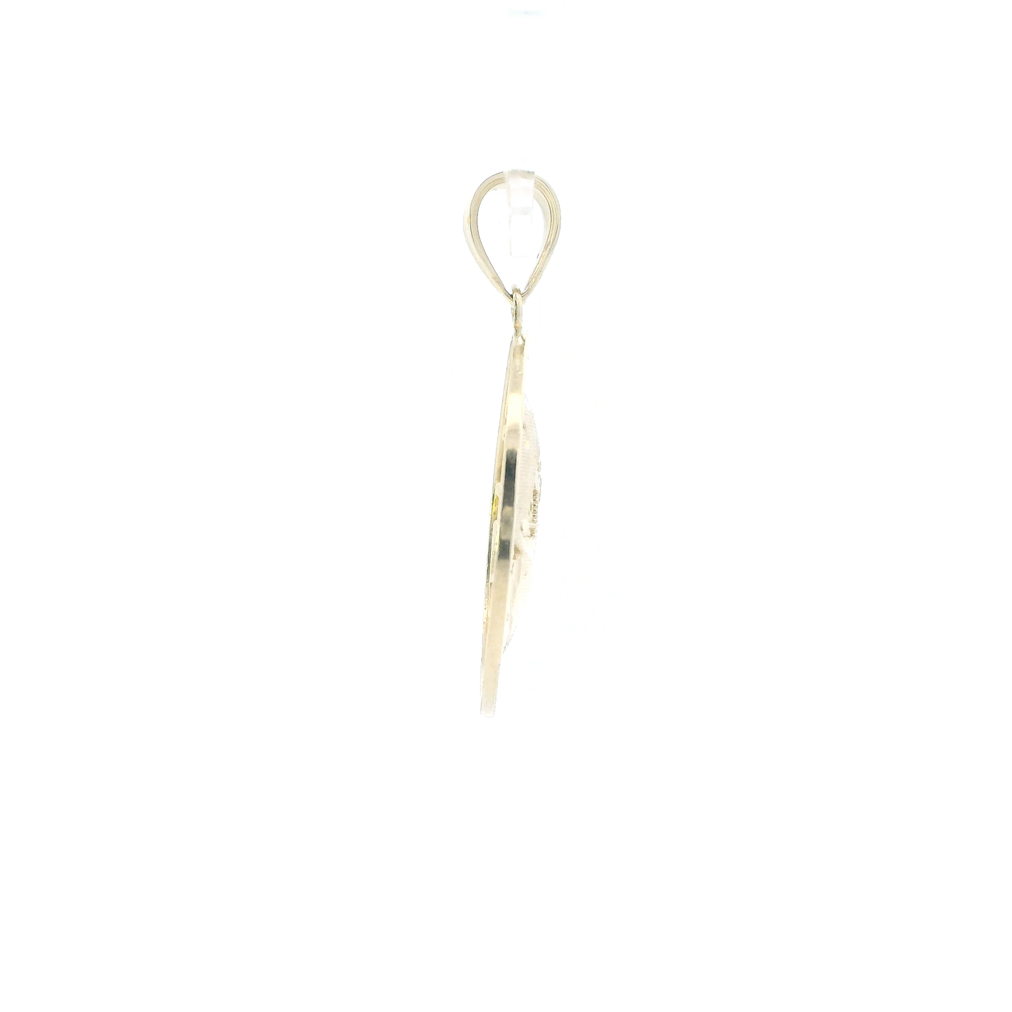 10K Yellow Gold "The World Is Yours" Globe Pendant