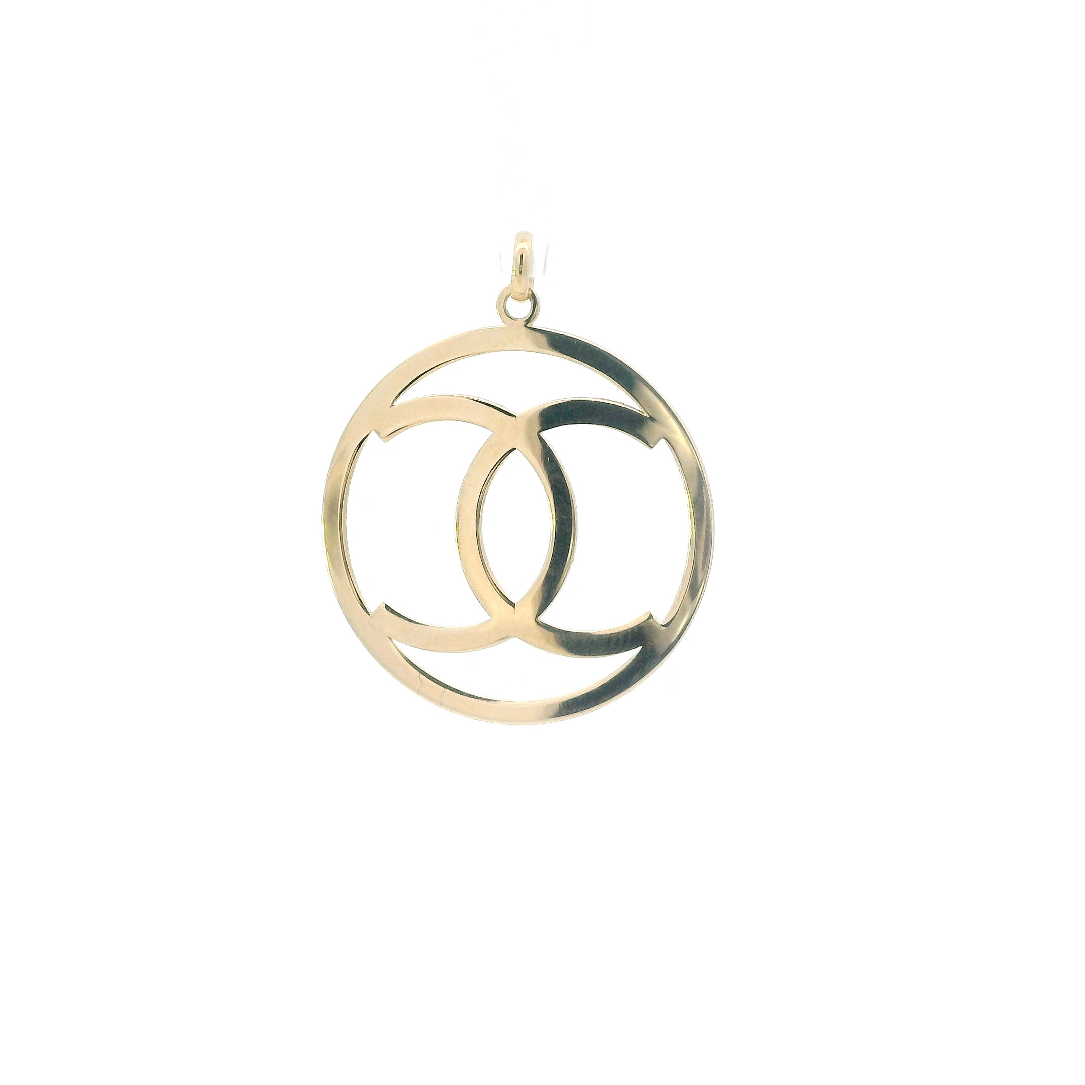 18K Yellow Gold Round 