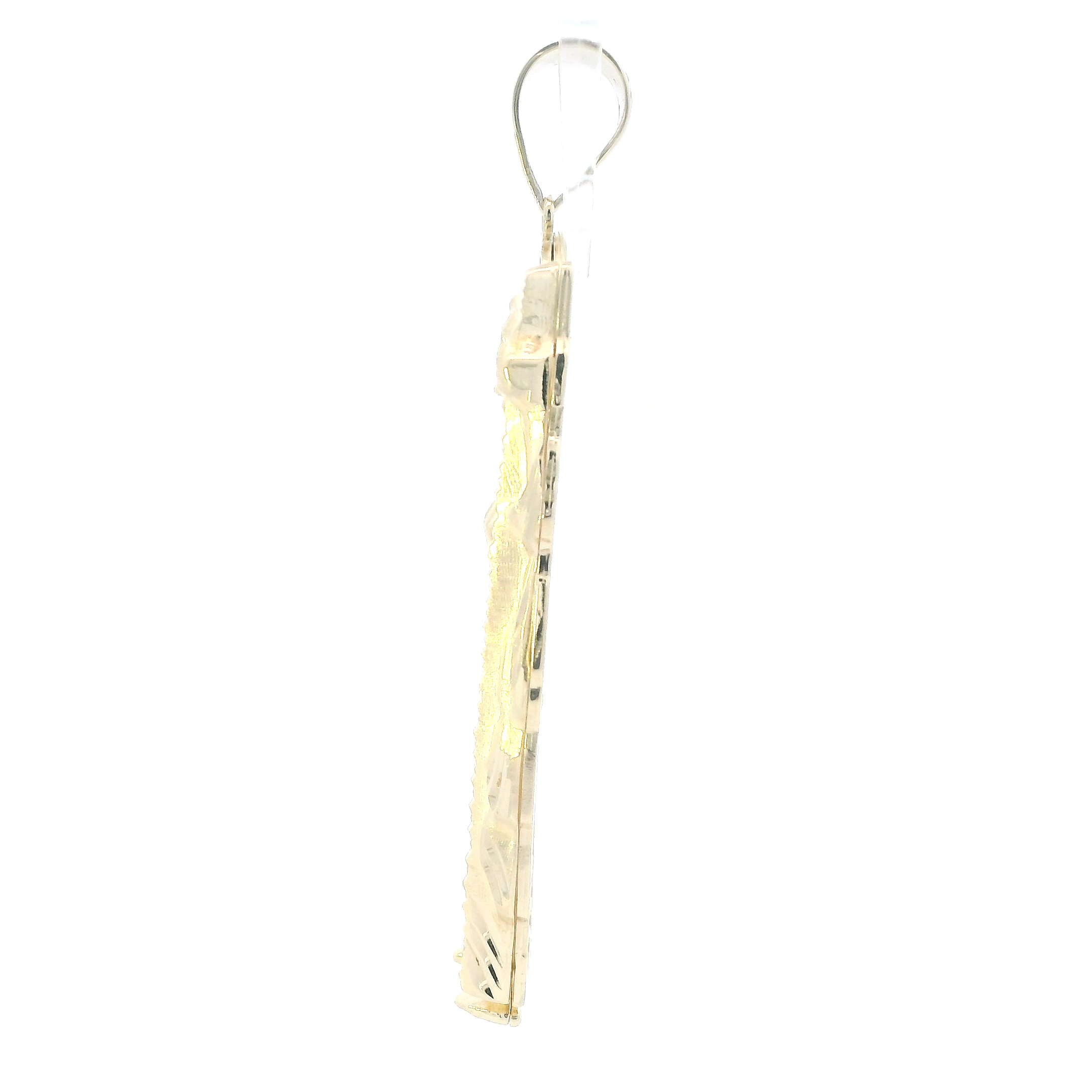 14K Yellow Gold Saint Judas Pendant