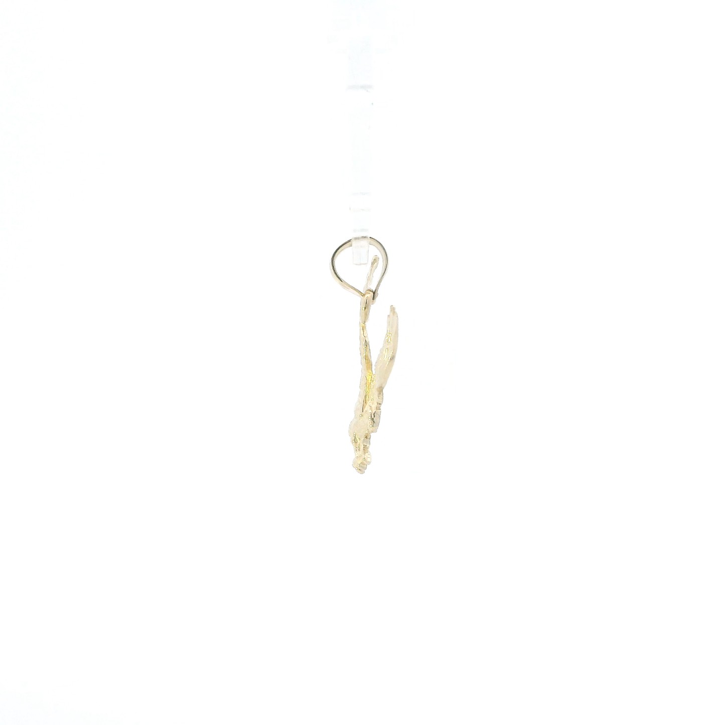 10K Yellow Gold Eagle Pendant