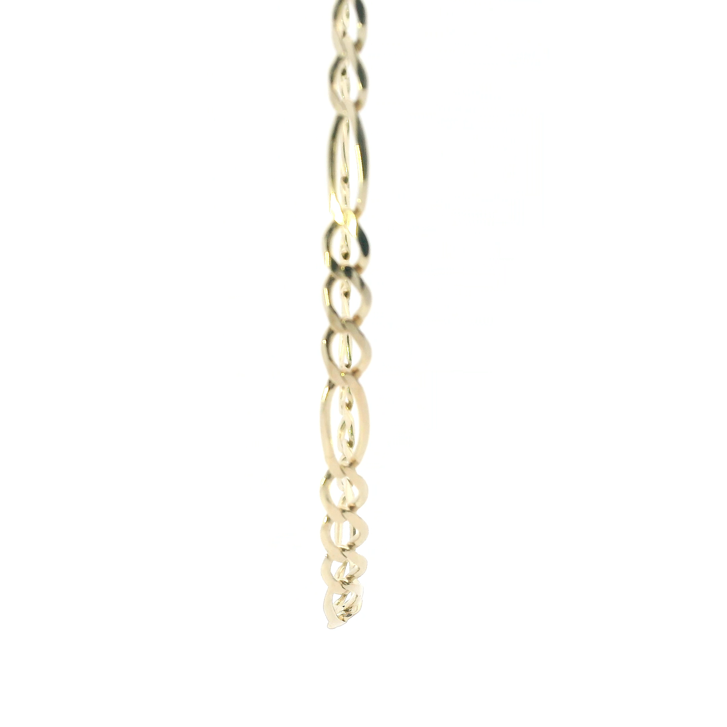 10K Yellow Gold 28" Figaro Chain