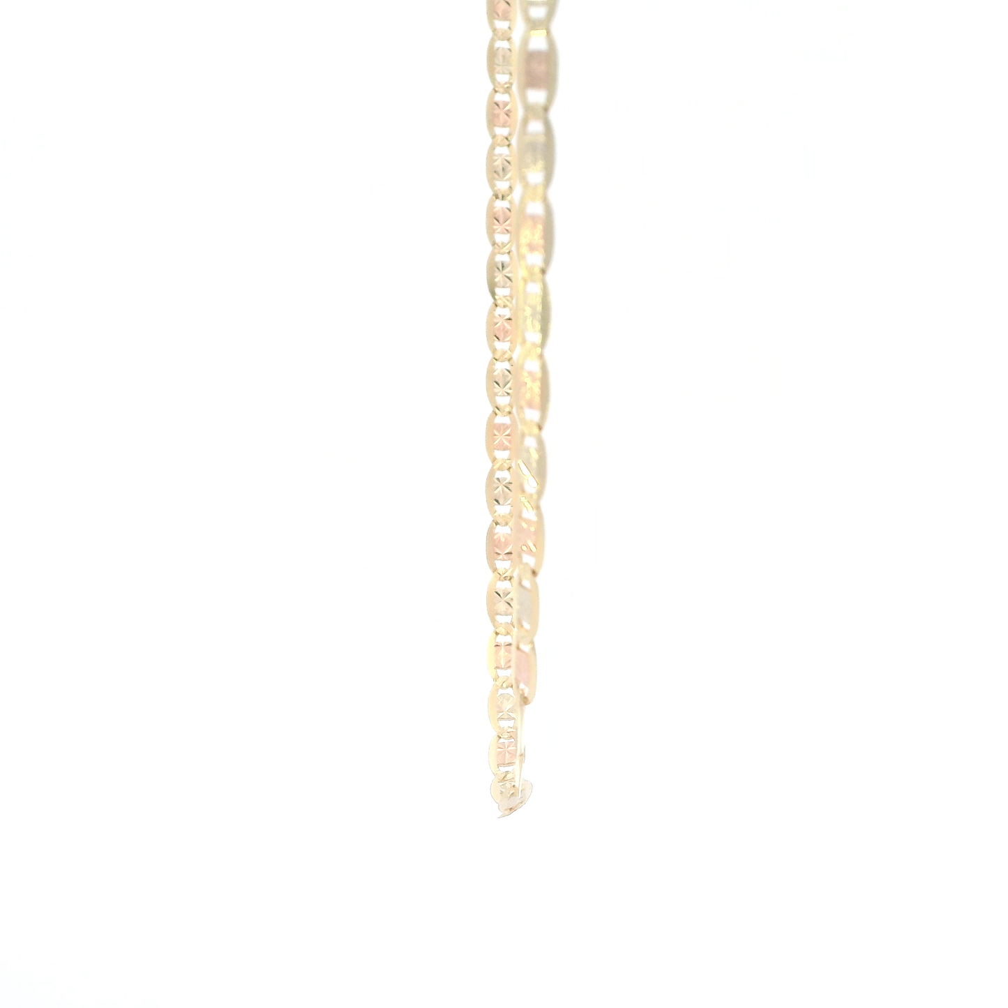 14K Tri Color Gold 20" Mariner Chain