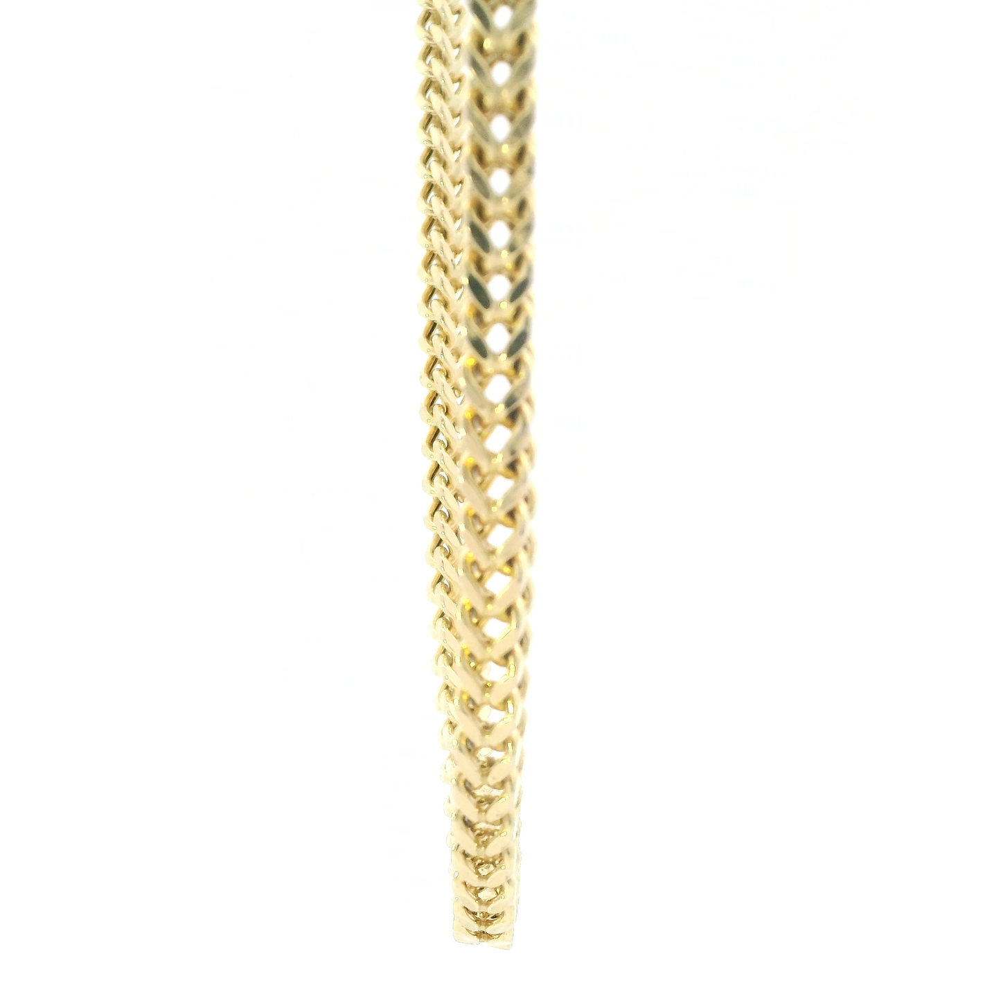 10K Yellow Gold 25" Franco Chain