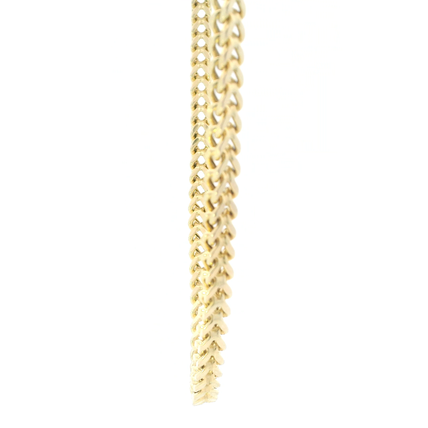 10K Yellow Gold 25" Franco Chain