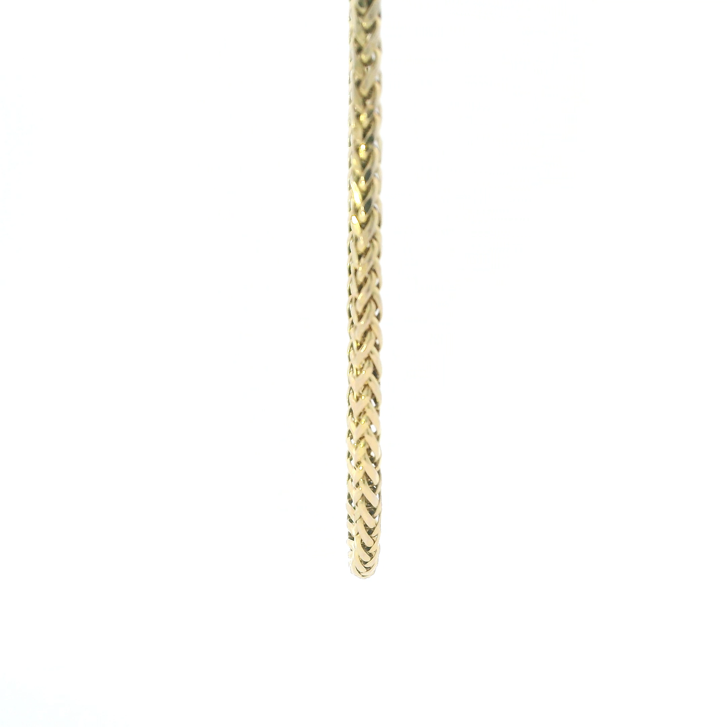 10K Yellow Gold 22" Wheat Chain
