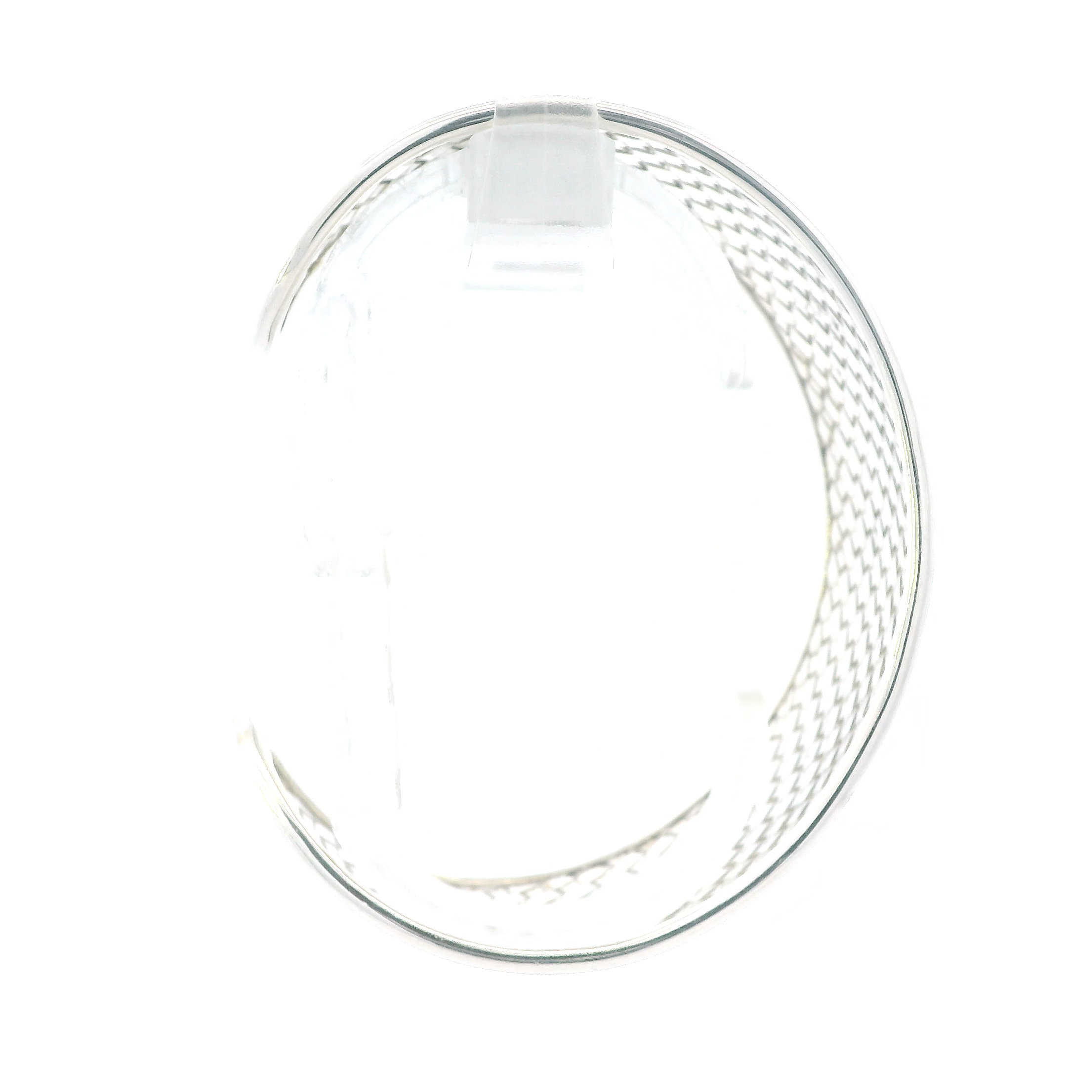 Sterling Silver Weave Pattern Cuff Bracelet