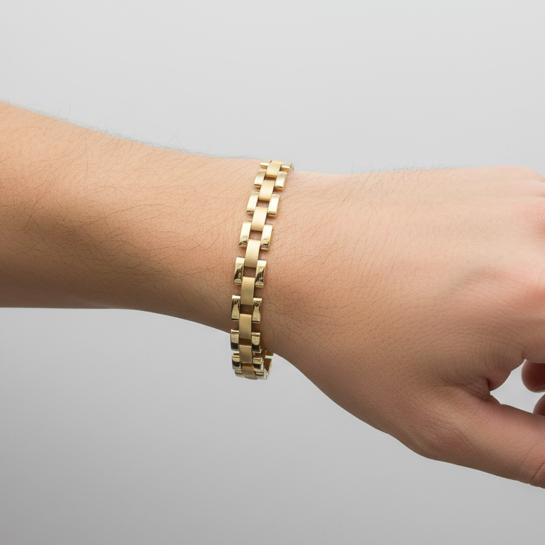 10K Yellow Gold 6.5" Rolex Bracelet