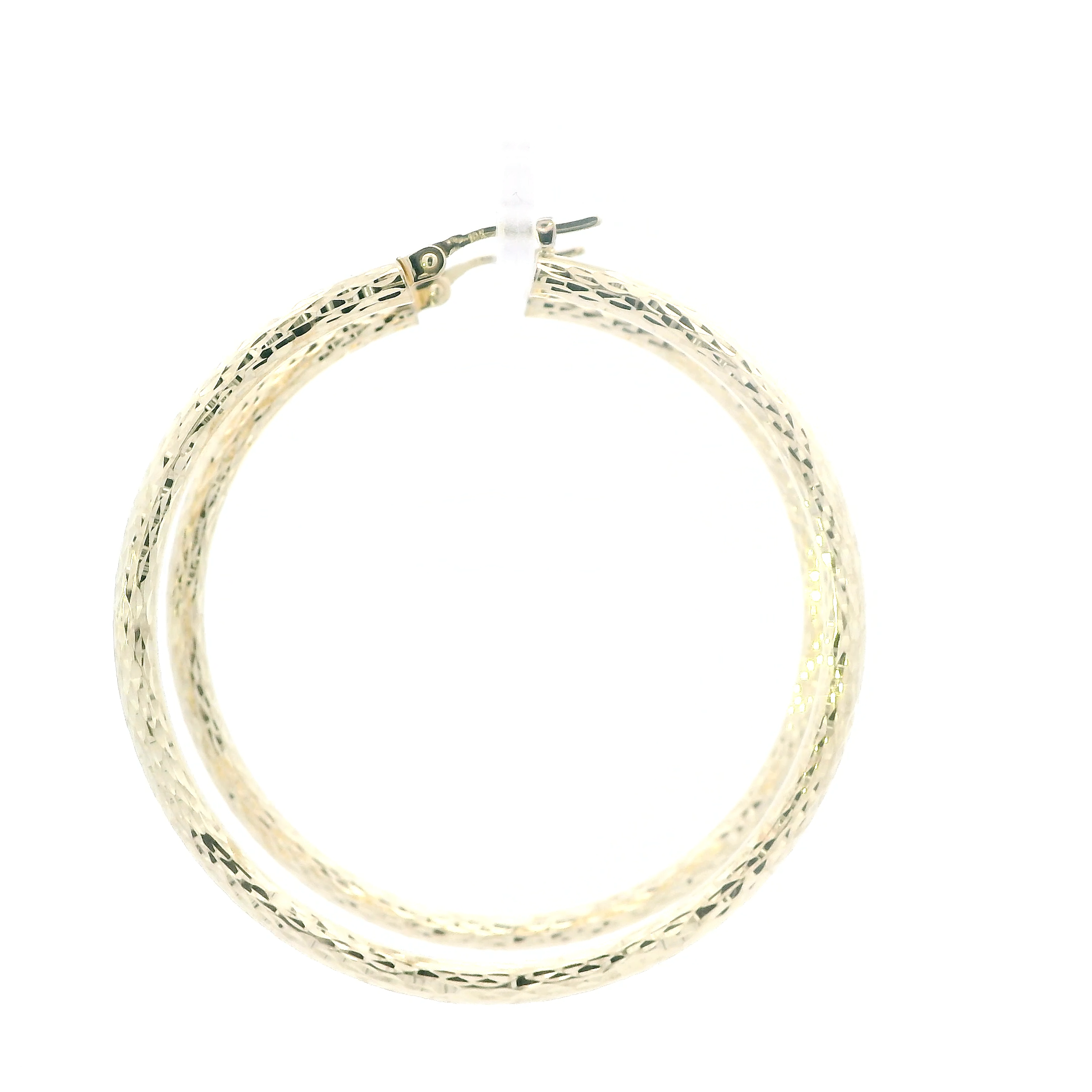 10K Yellow Gold Hoop Earrings