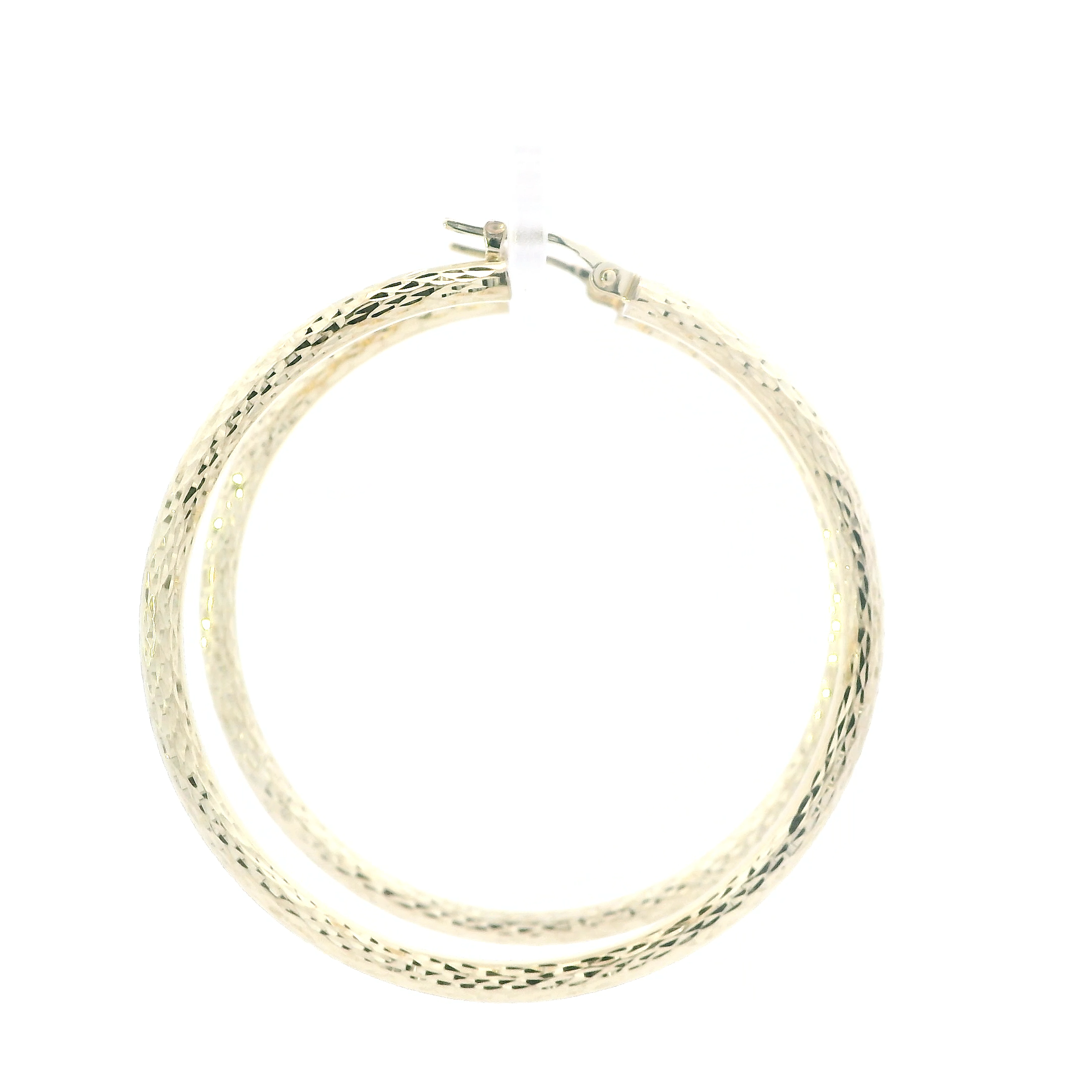10K Yellow Gold Hoop Earrings