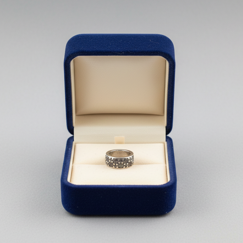 Pandora Sterling Silver Clear Pave Clip Charm