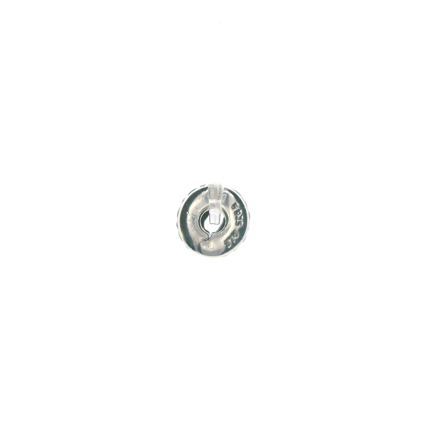 Pandora Sterling Silver Clear Pave Clip Charm