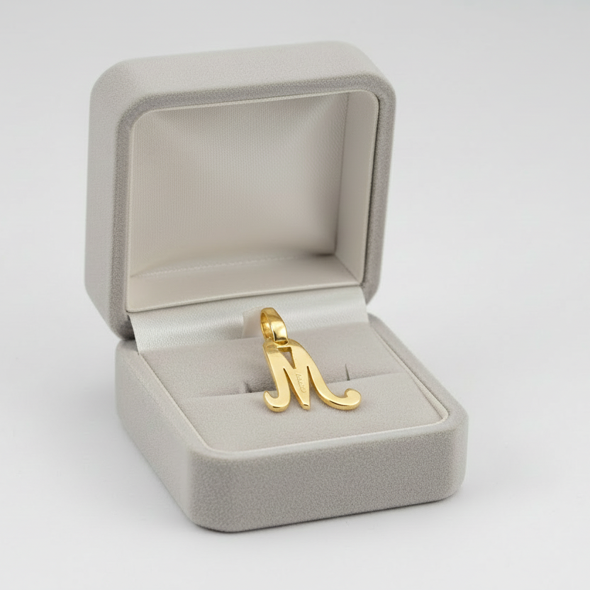 10K Yellow Gold Letter 