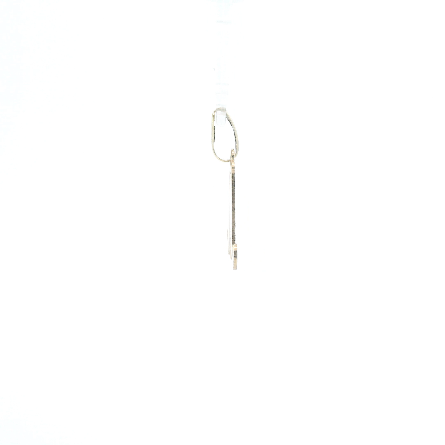 10K Yellow Gold Letter "M" Pendant