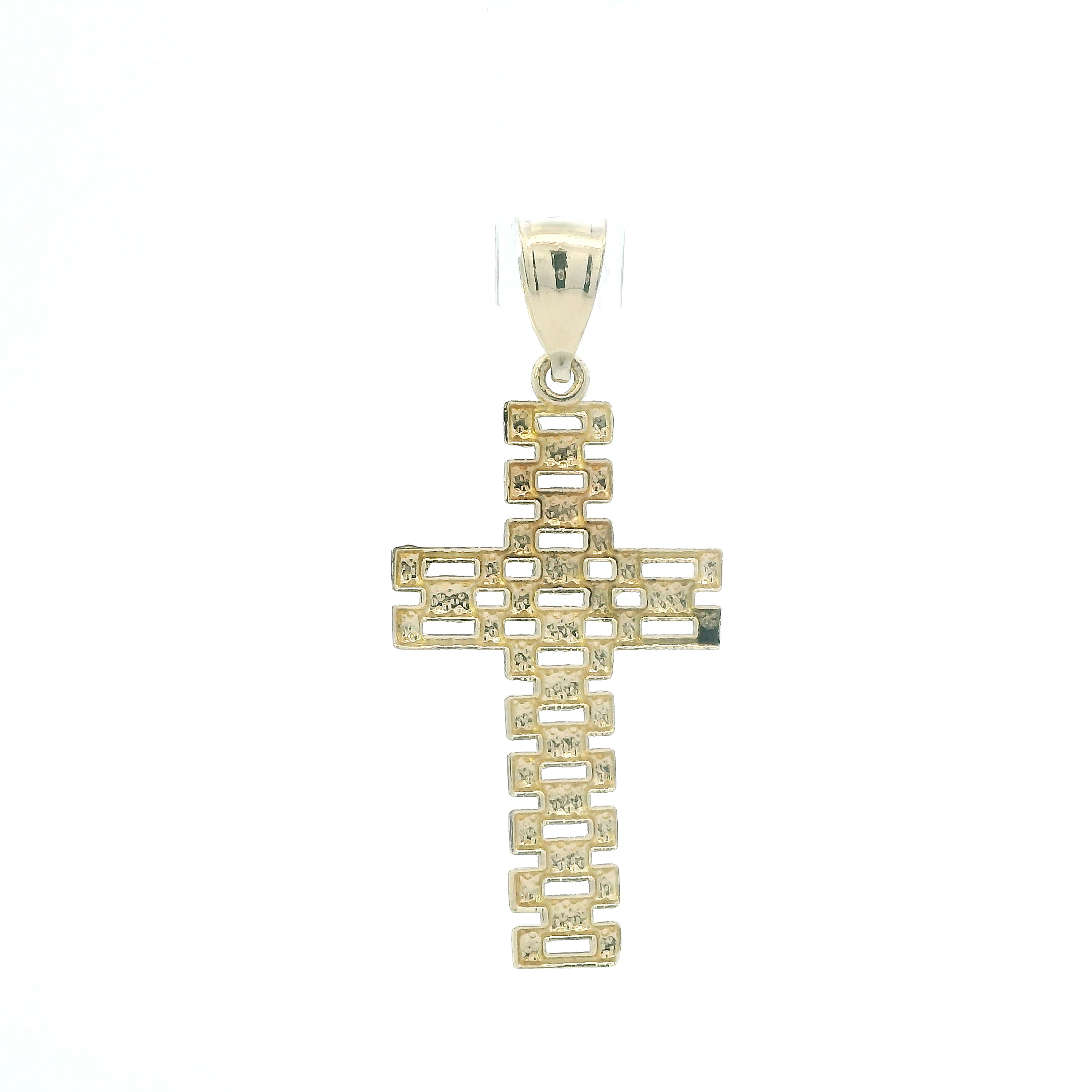 10K Yellow Gold Rolex Cross Pendant