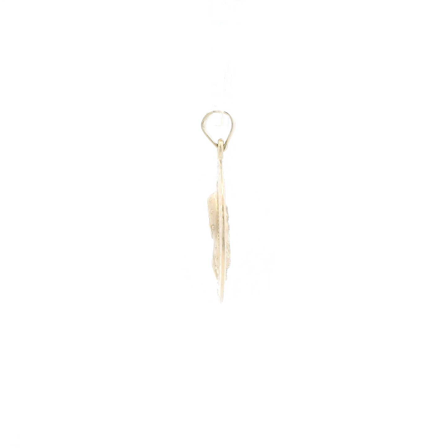 14K Yellow Gold Double Sided Religious Pendants