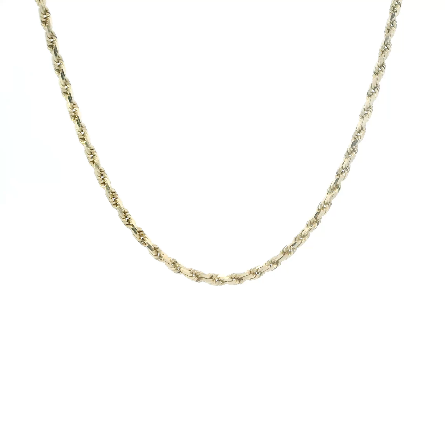 14K Yellow Gold 16" Rope Chain