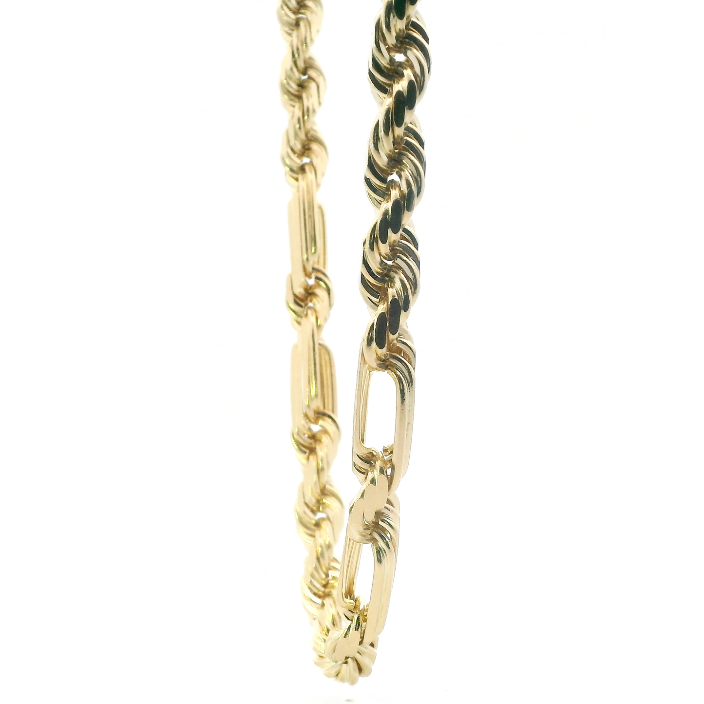 14K Yellow Gold 25.5" Figarope Chain