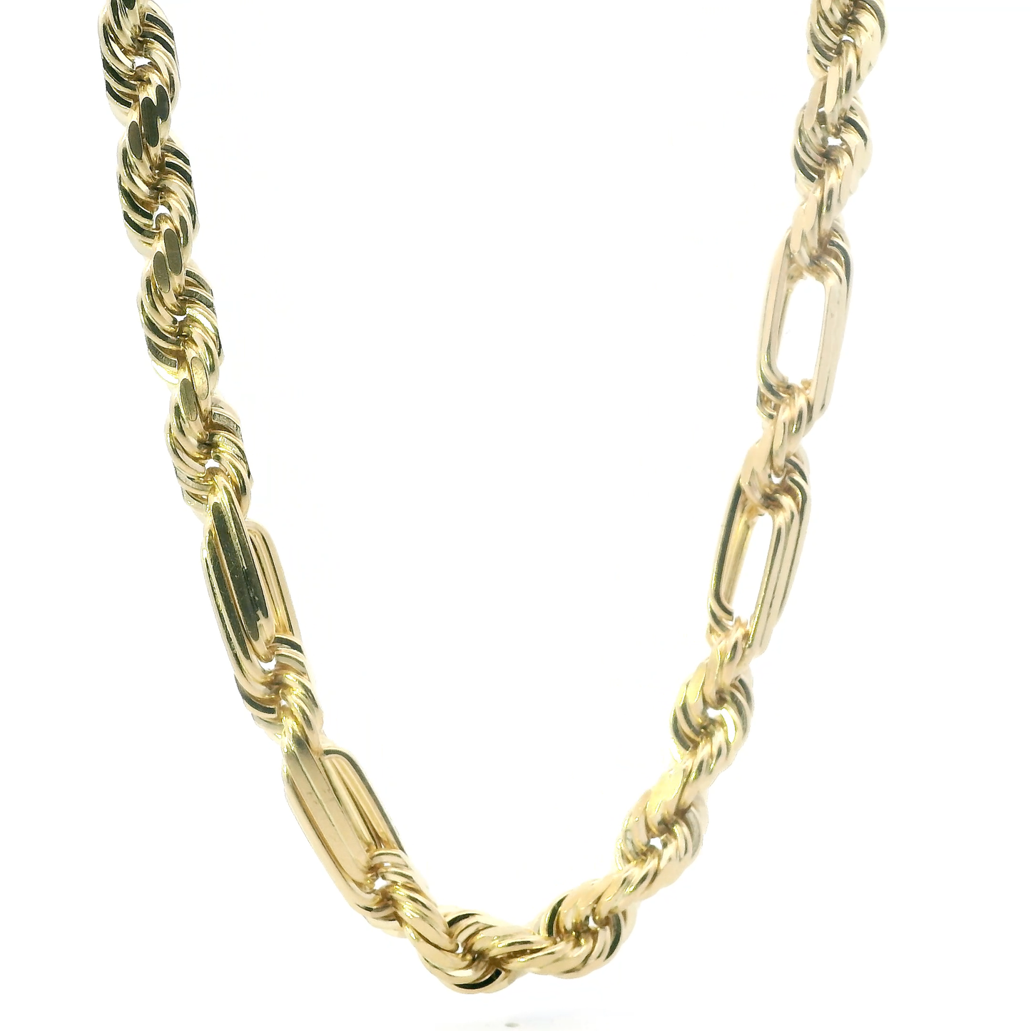 14K Yellow Gold 25.5" Figarope Chain