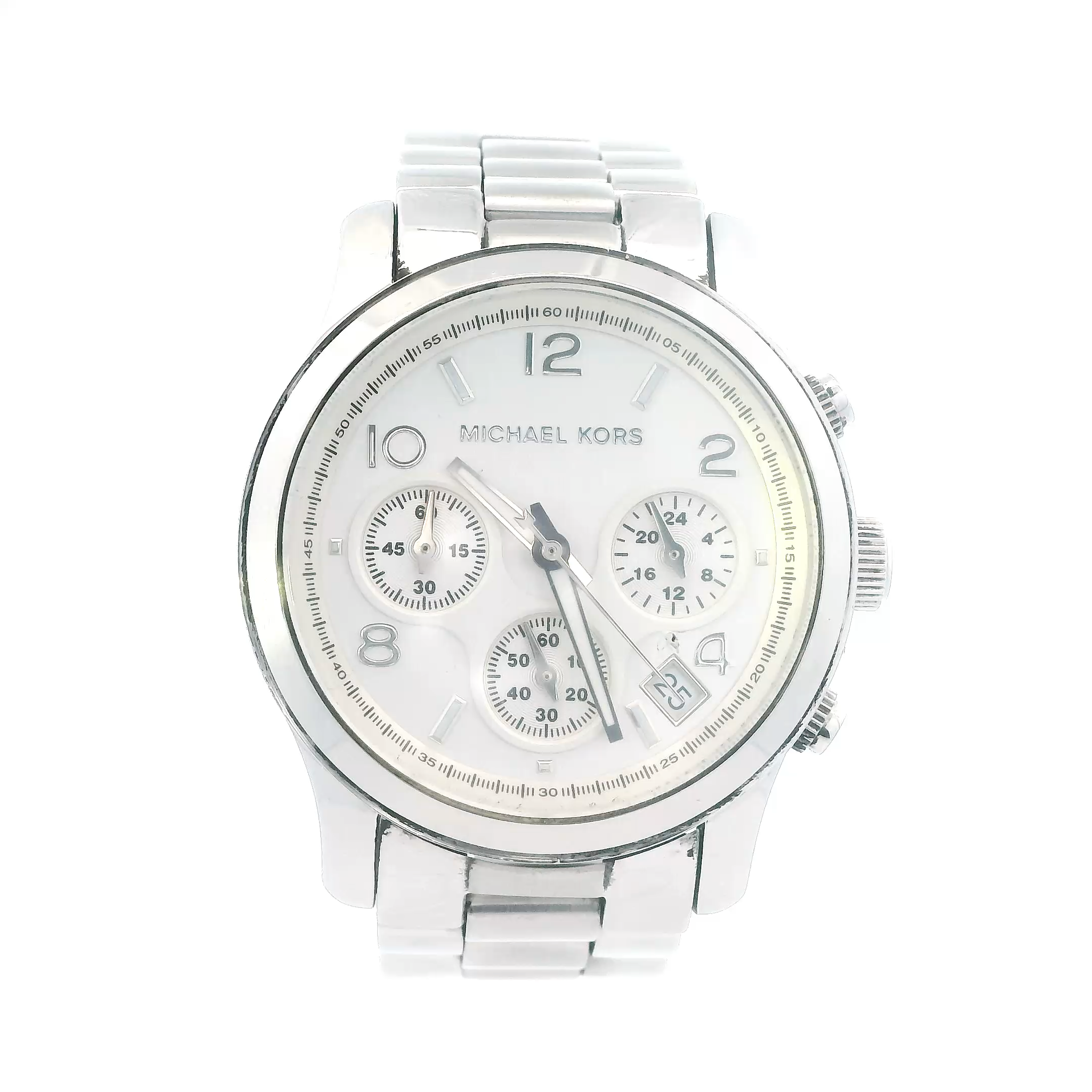 Michael Kors Berkley Silver-Tone Steel Womans Wristwatch - MK5076