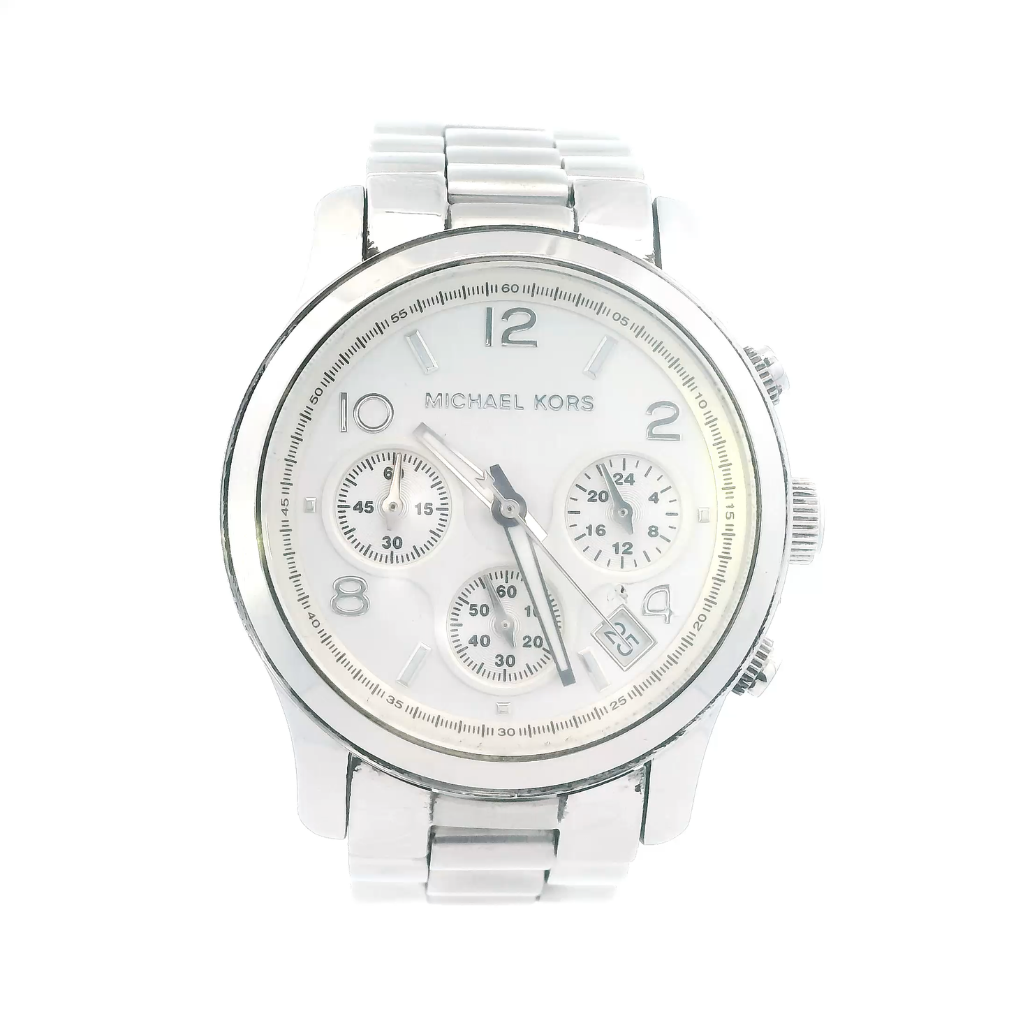 Michael Kors Berkley Silver-Tone Steel Womans Wristwatch - MK5076