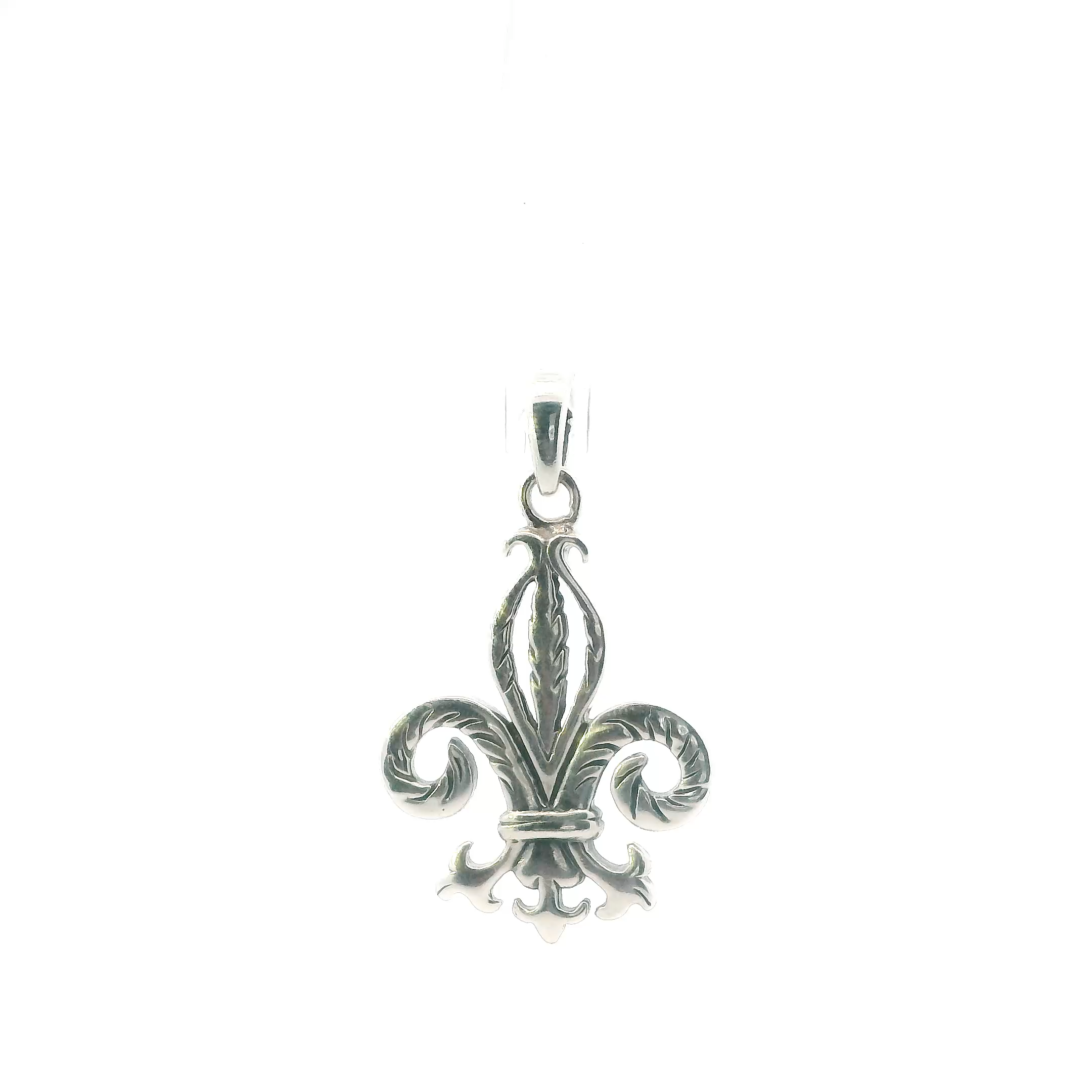 Sterling Silver Fleur De Lis Pendant