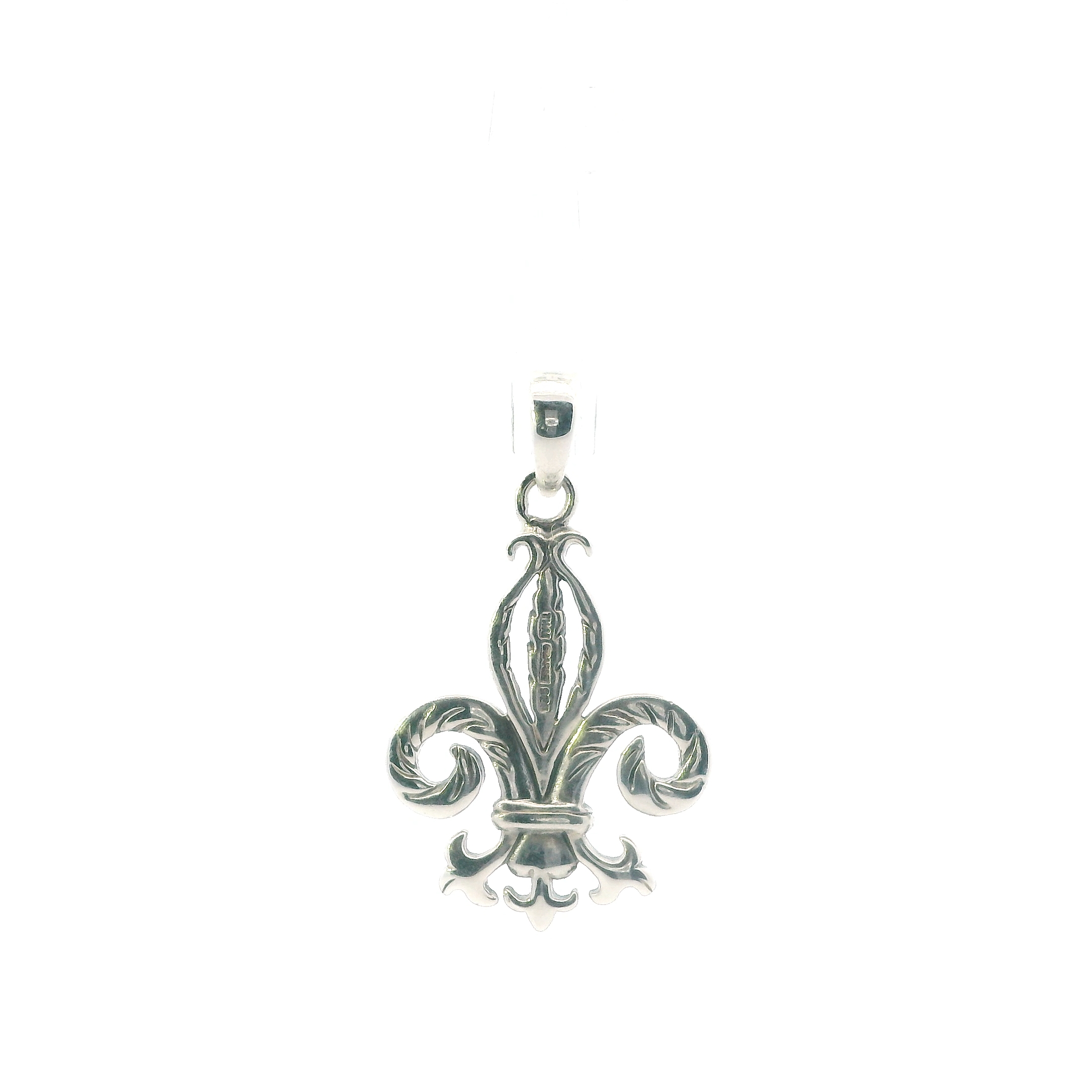 Sterling Silver Fleur De Lis Pendant