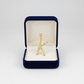 14K Yellow Gold Letter "K" Pendant