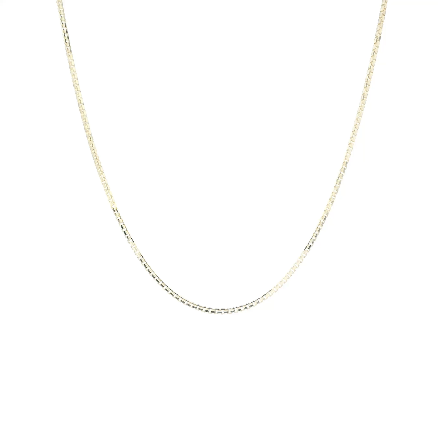14K Yellow Gold 16" Box Chain
