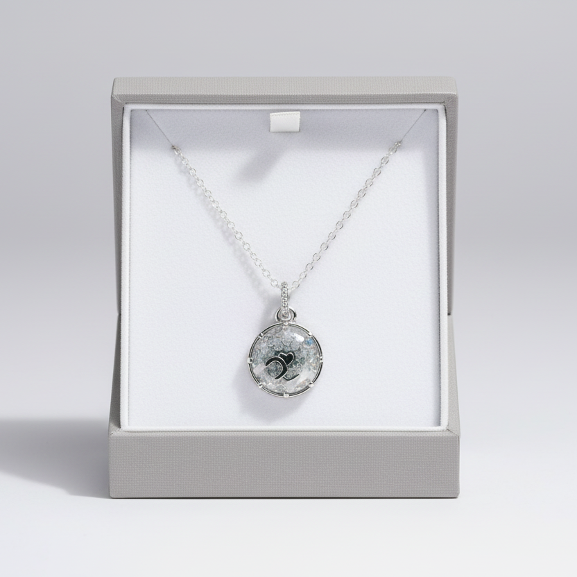 Pandora Sterling Silver Locket W/ Heart & 18